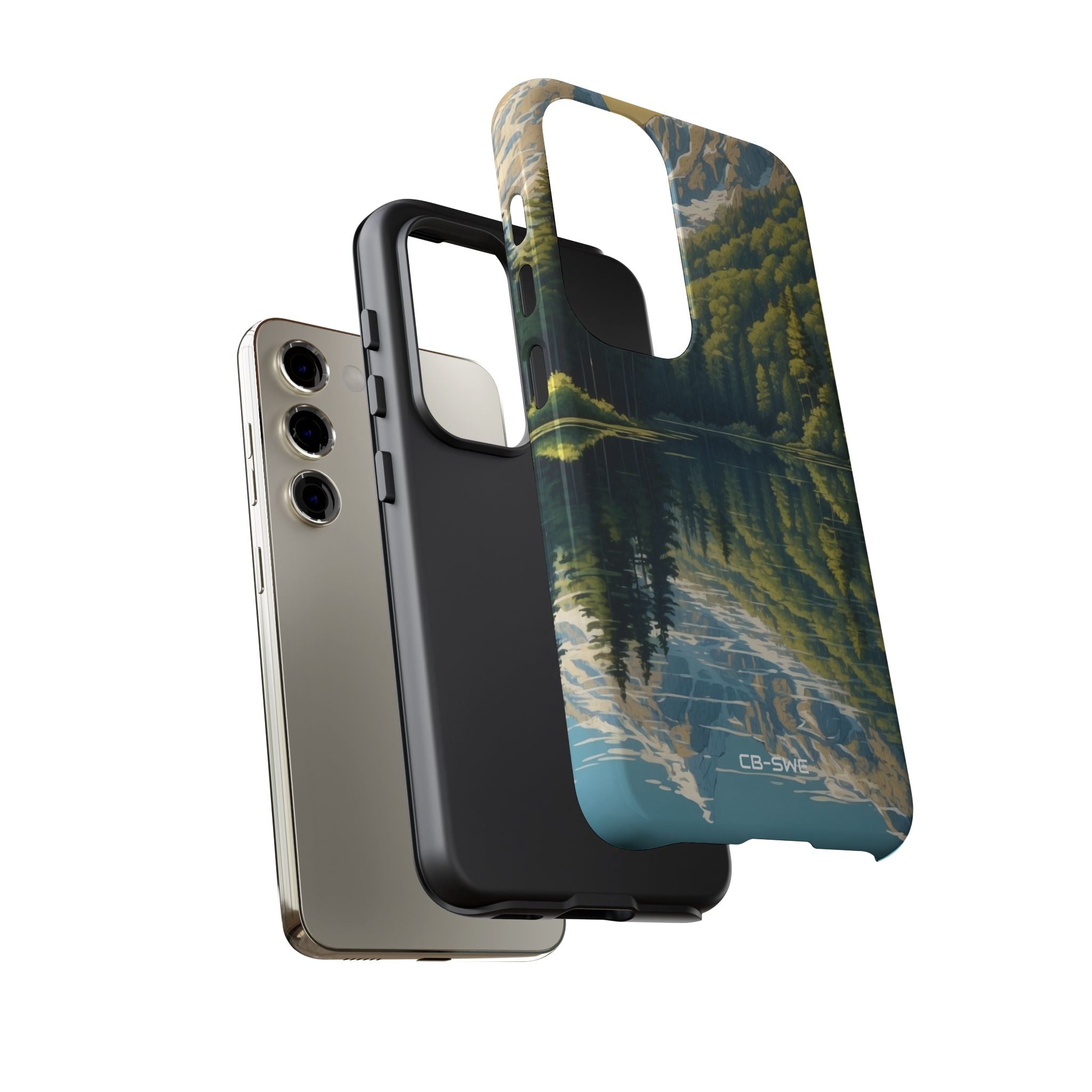 Mountain Peaks Reflect - Samsung Case