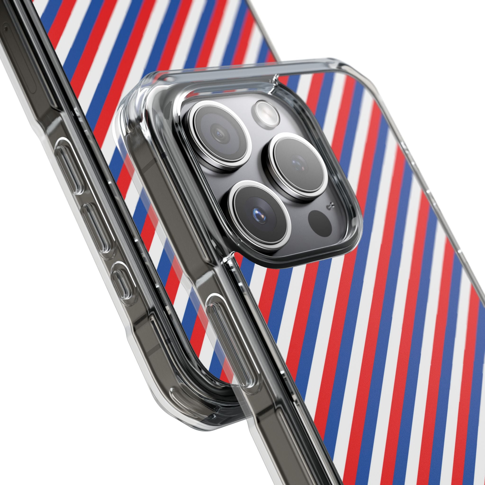 Striped Freedom Wave iPhone Case - Impact