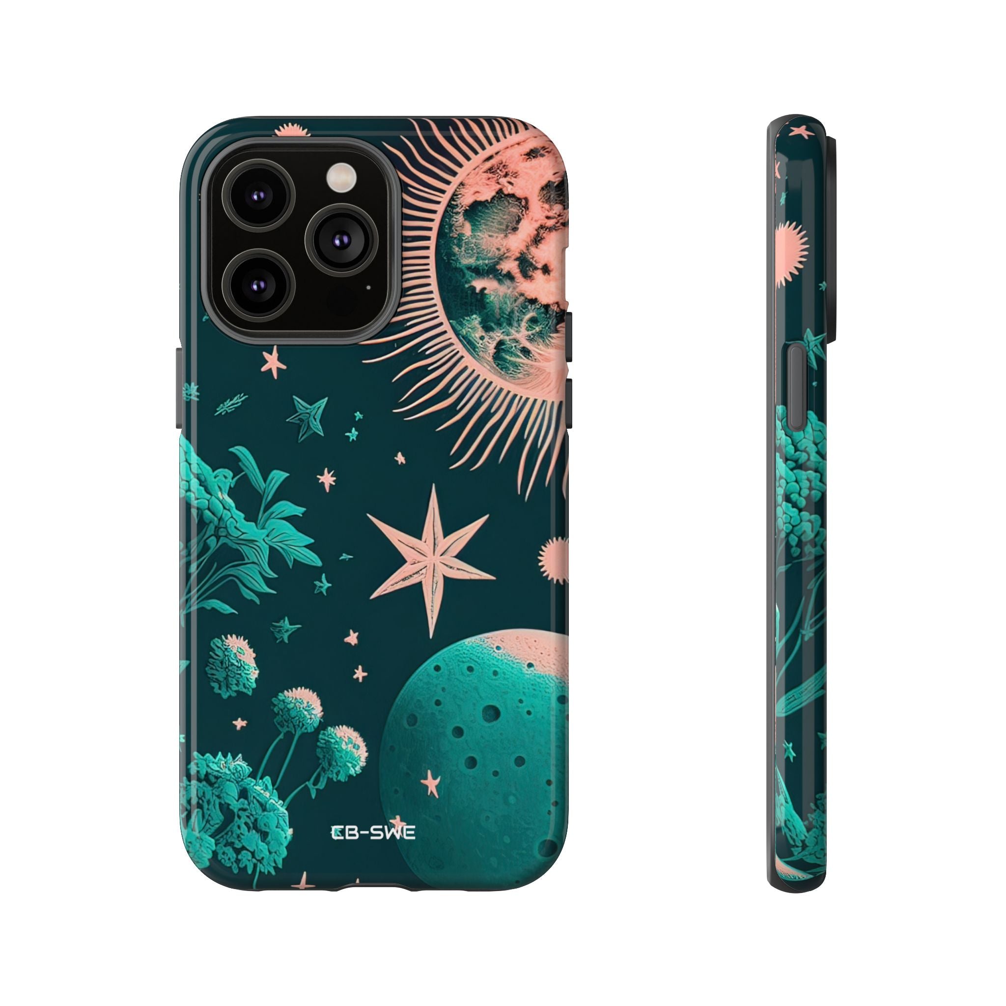 Celestial Botanical Night - iPhone Case