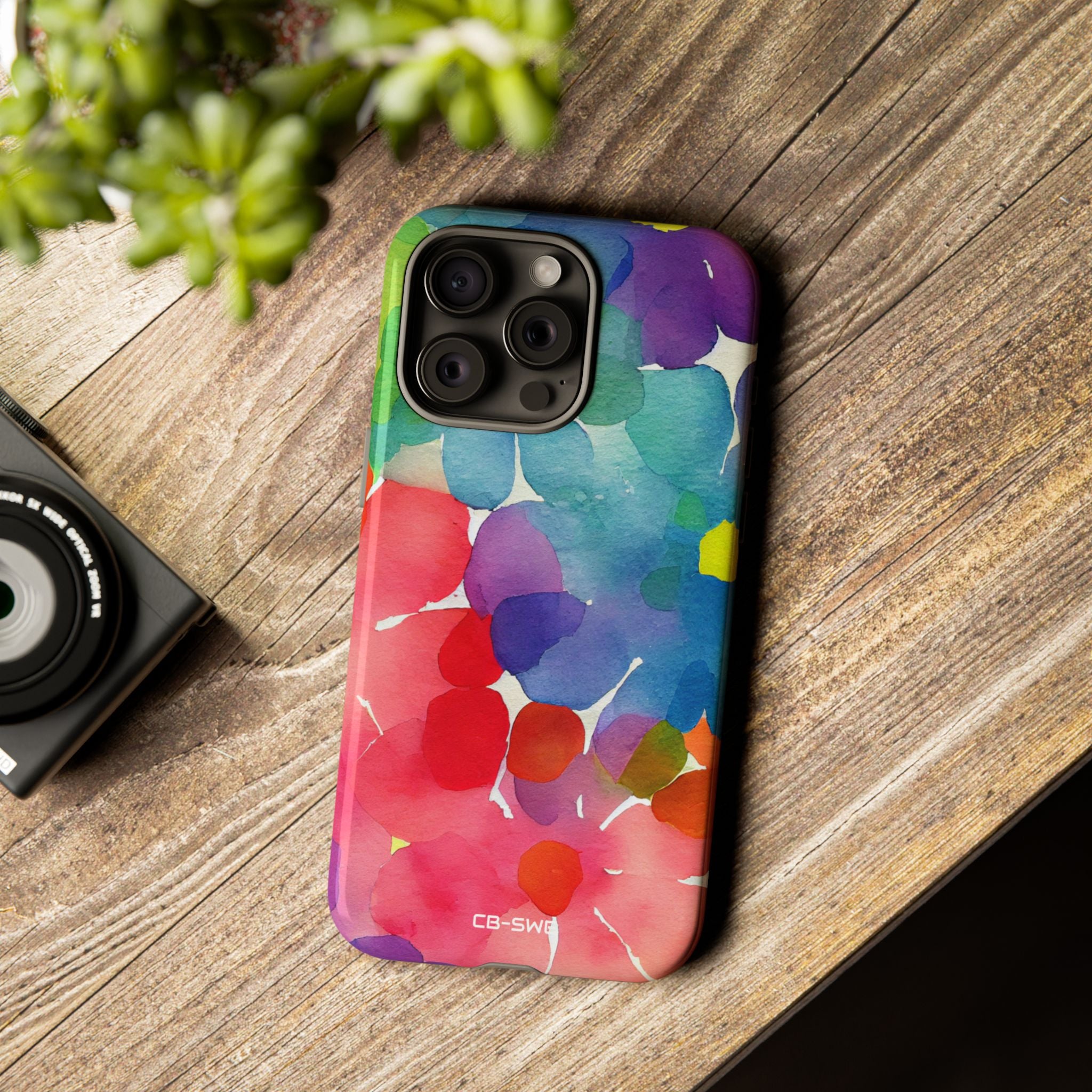 Fluid Color Petals - iPhone Case