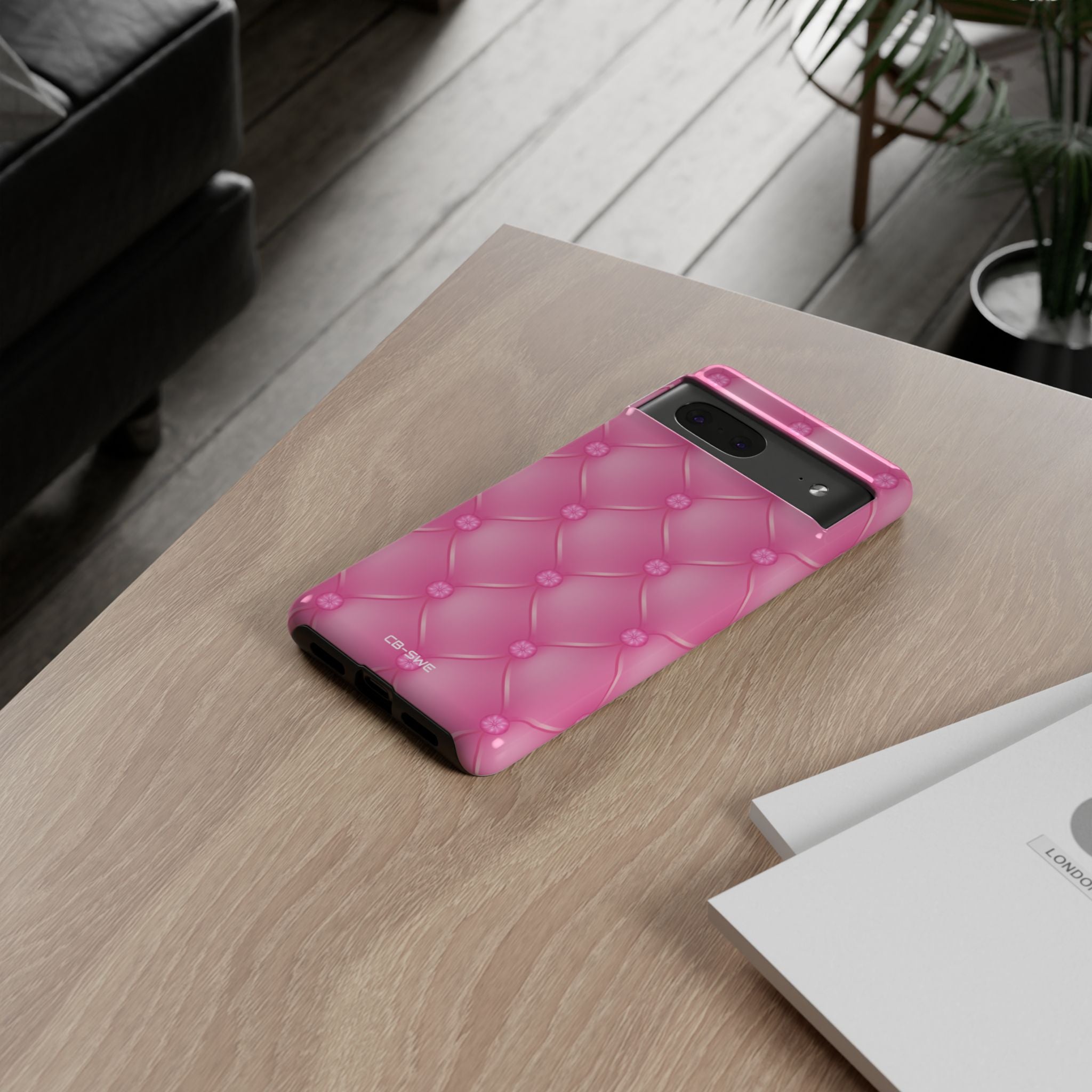 Quilted Pink Elegance - Google Pixel Case
