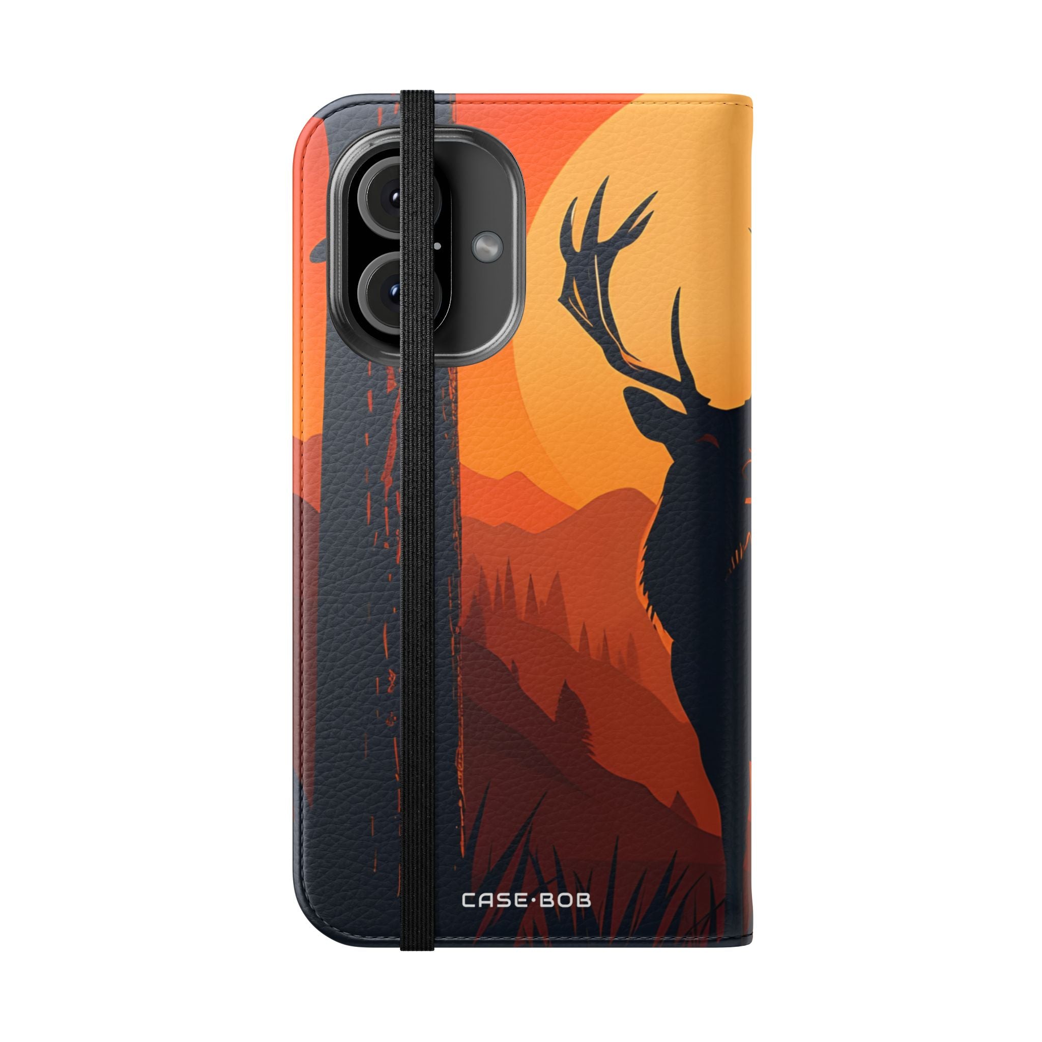 Stag Sunset - iPhone 16 Case - Wallet