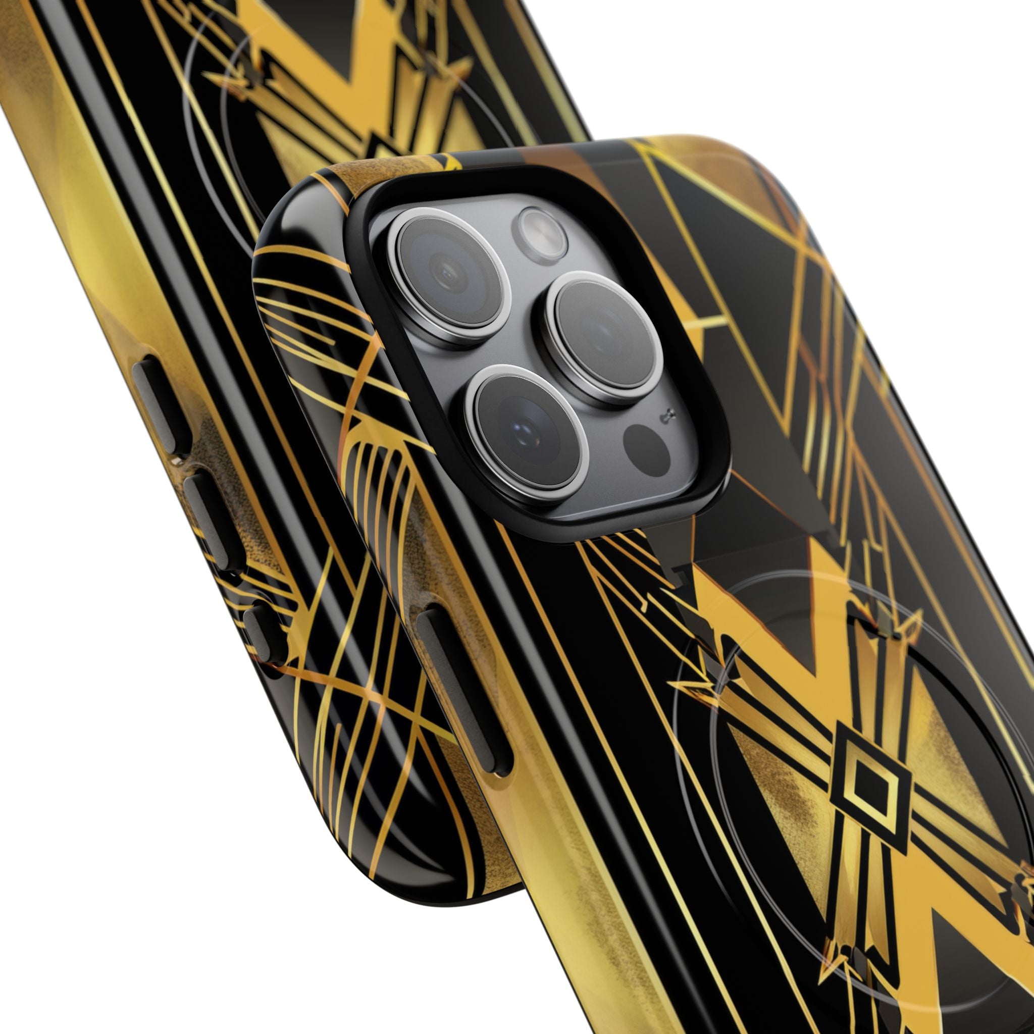 Golden Deco Symphony iPhone 15 - Tough+
