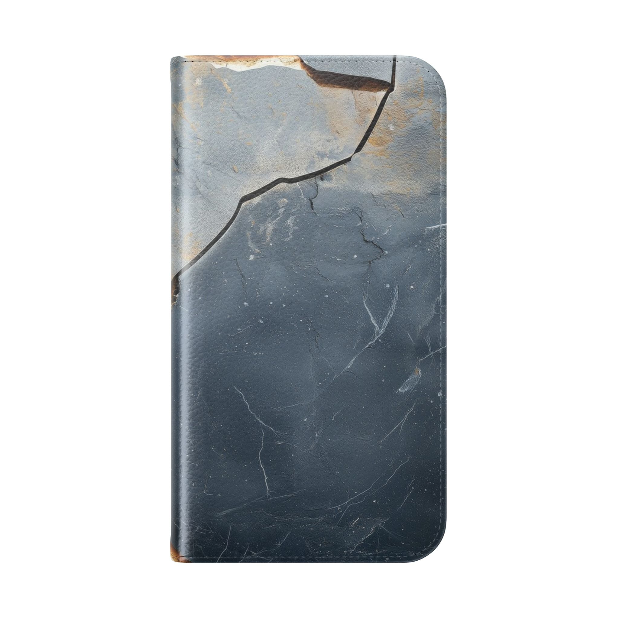 Copper Crackscape - iPhone 16 Pro Case - Wallet
