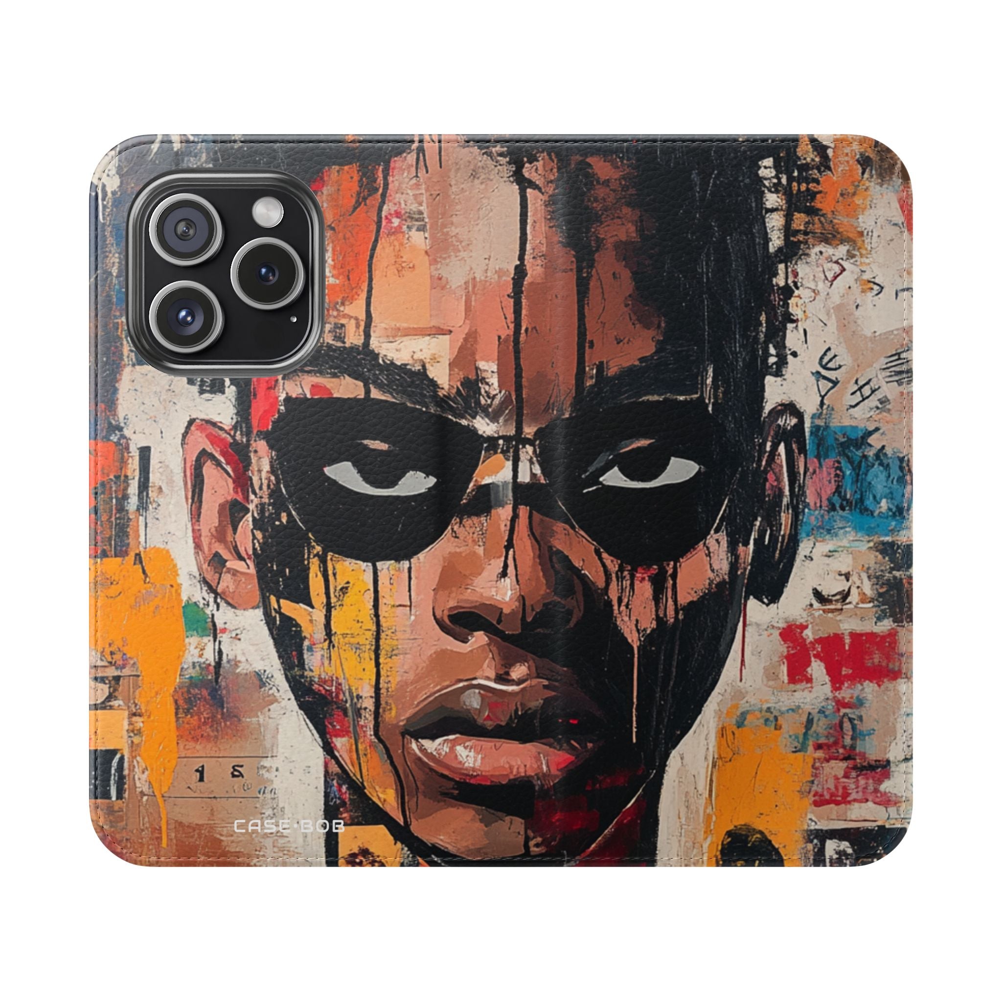 Spiked Mask - iPhone 15 Pro Case - Wallet