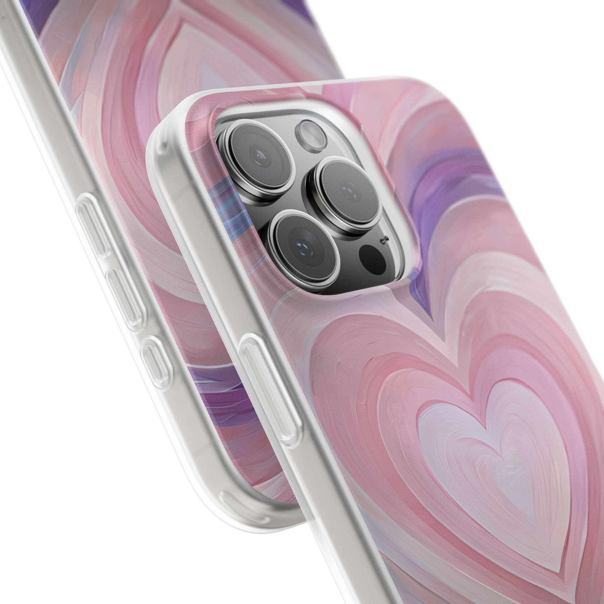 Radiant Heartbrush iPhone 16 Pro Max Case - Soft
