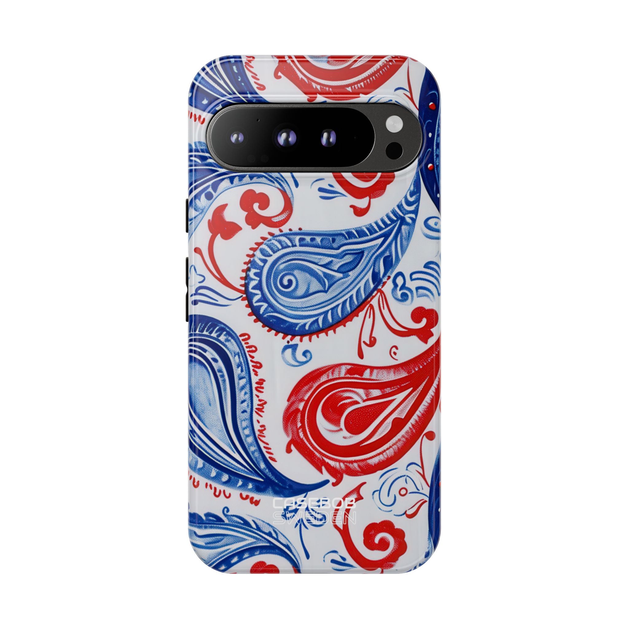 Vibrant Paisley Swirls Google Pixel 9 - Tough