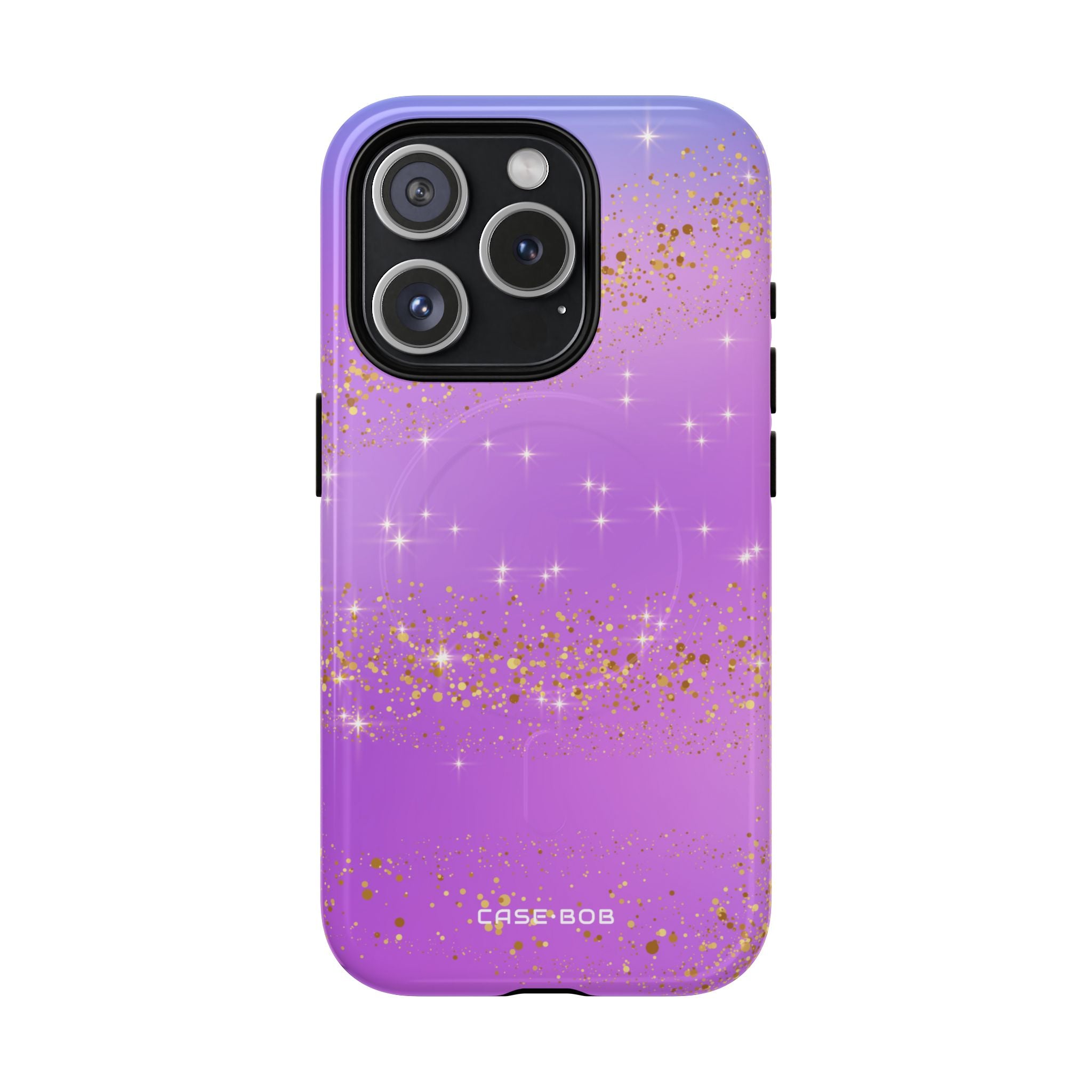 Golden Glide iPhone 15 Pro Case - Tough+