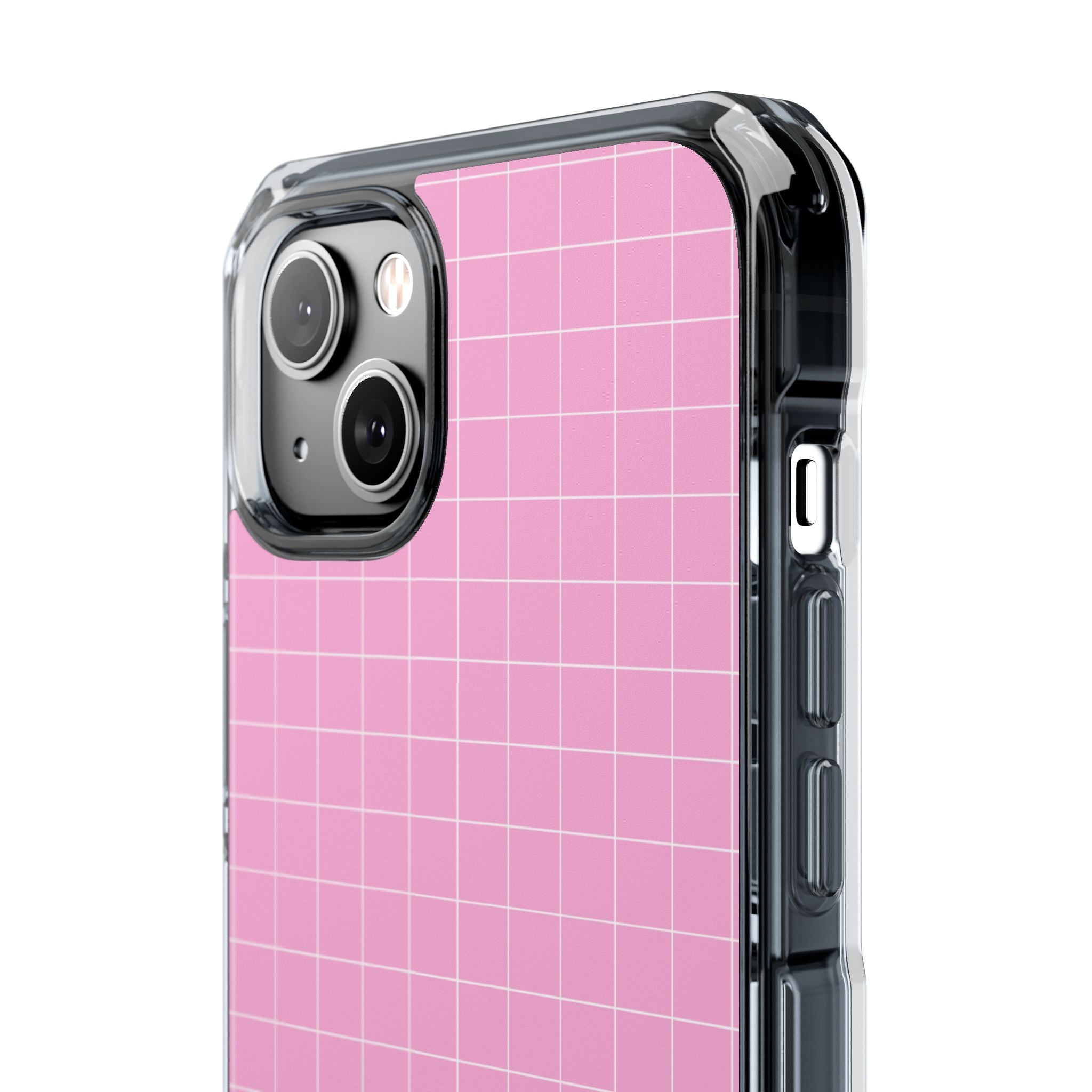 Pink Squares Align iPhone Case - Impact