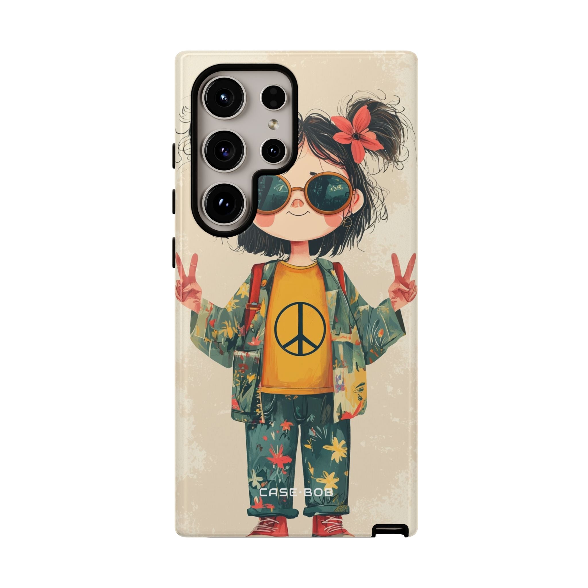 Peace Pigtails Samsung S24 Ultra Case - Tough