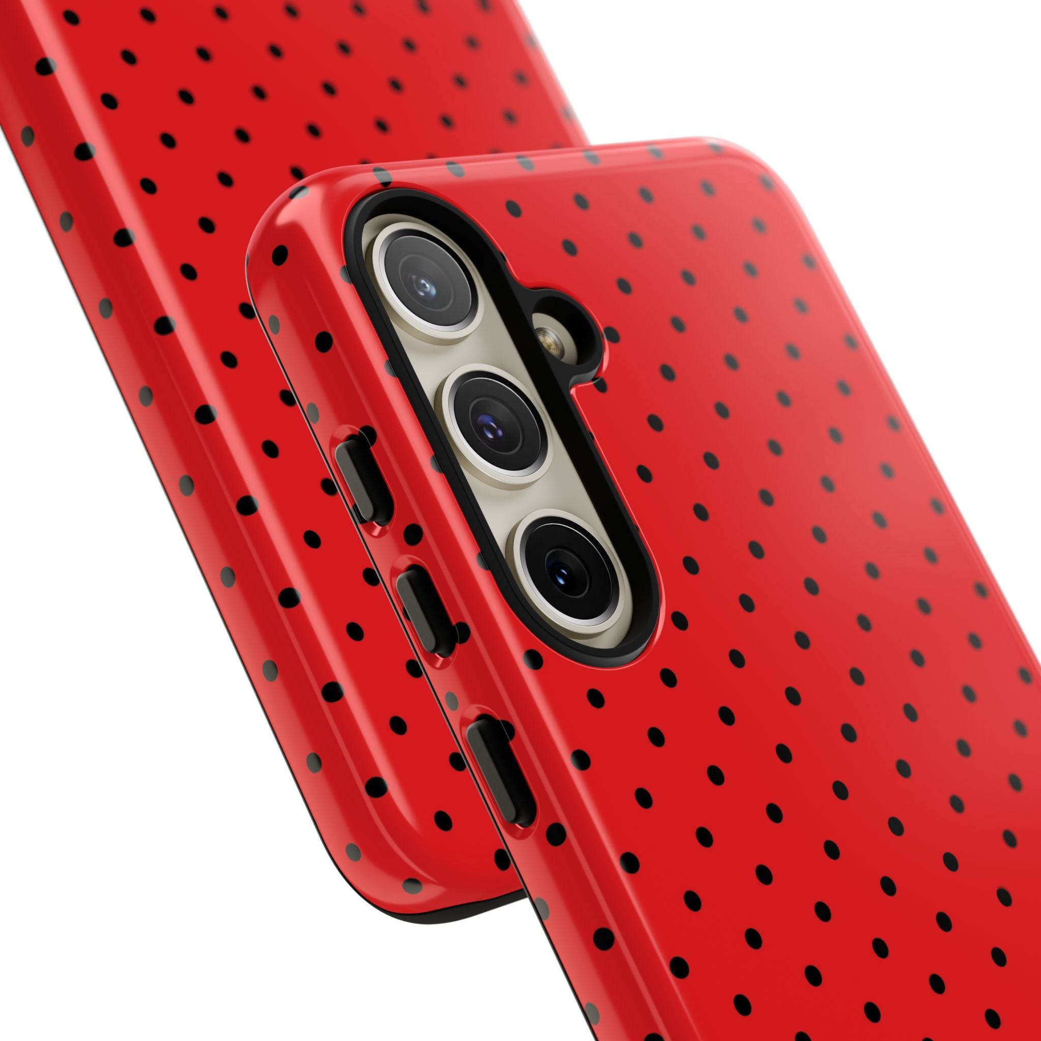 Crimson Dot Matrix Samsung S24 Plus Case - Tough