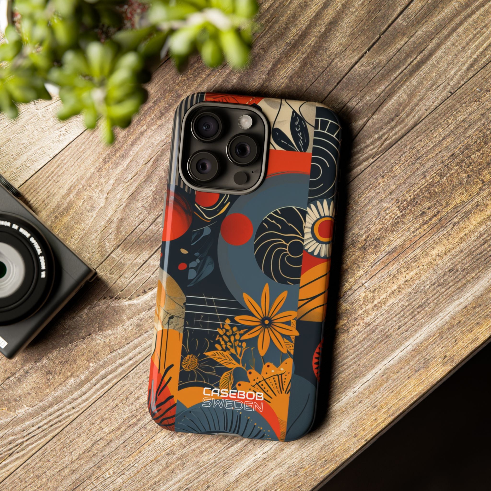 Fire Bloom Flow iPhone 15 - Tough