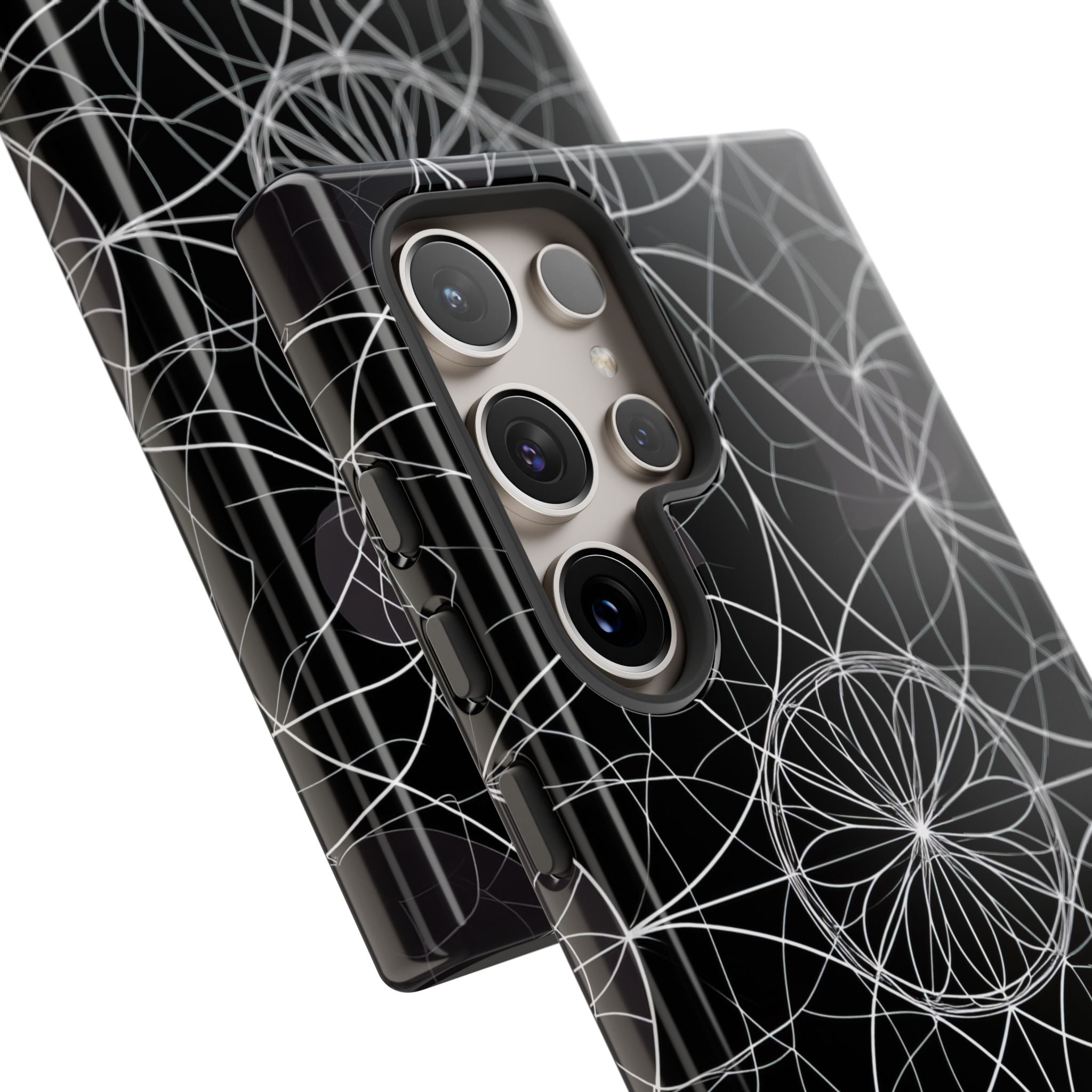 Radiant Petal Orbit Samsung S24 Ultra Case - Tough