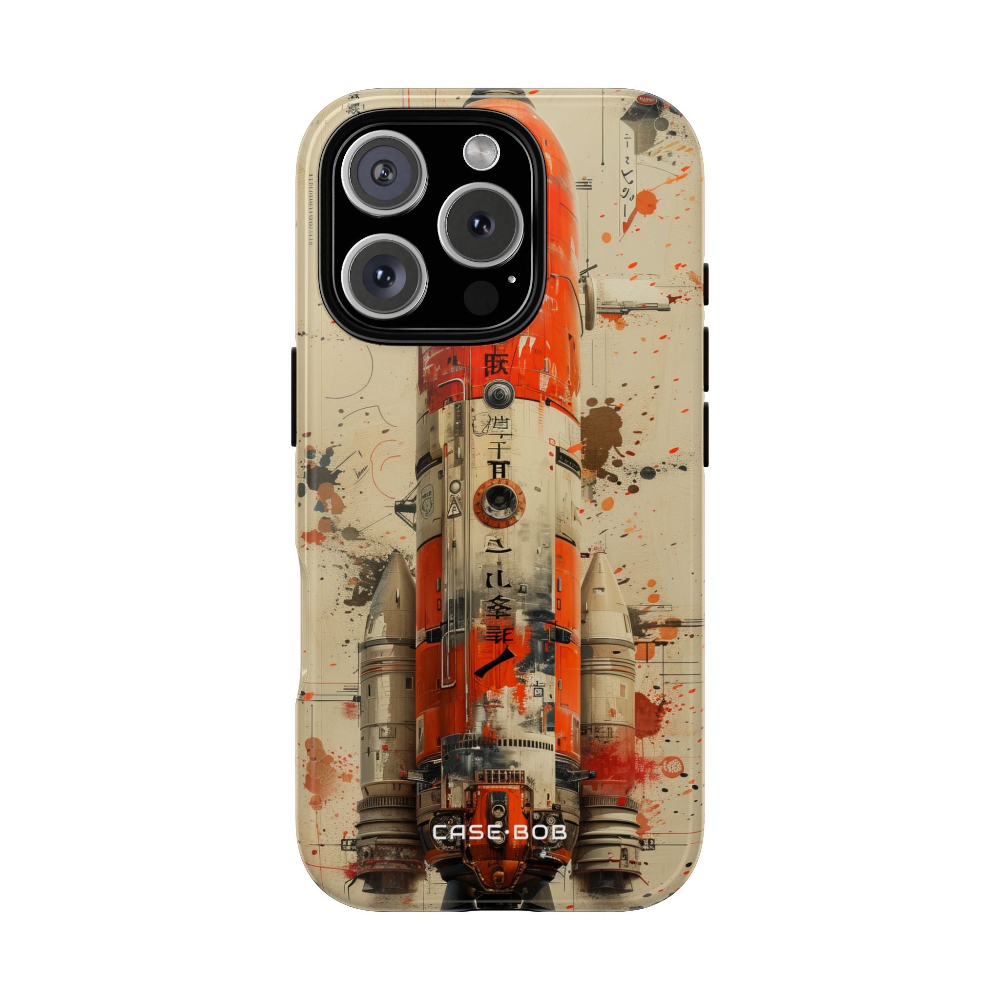 Crimson Rocket iPhone 16 Pro Case - Tough