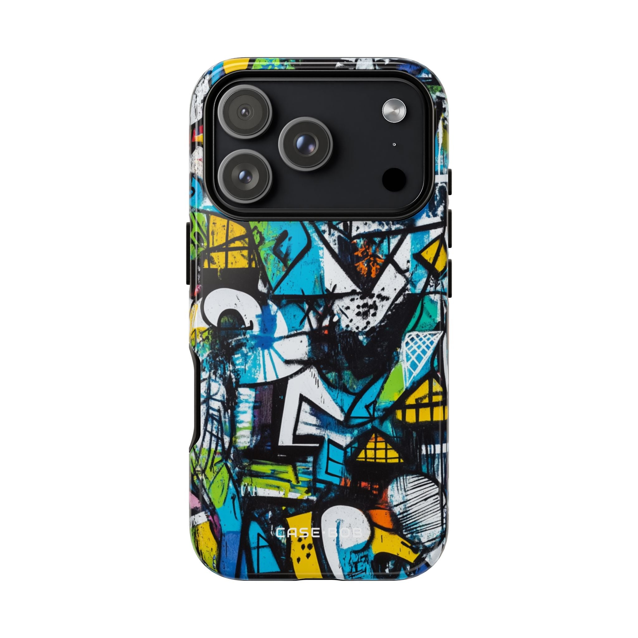 White Ripple Drift iPhone 17 Pro Case - Tough