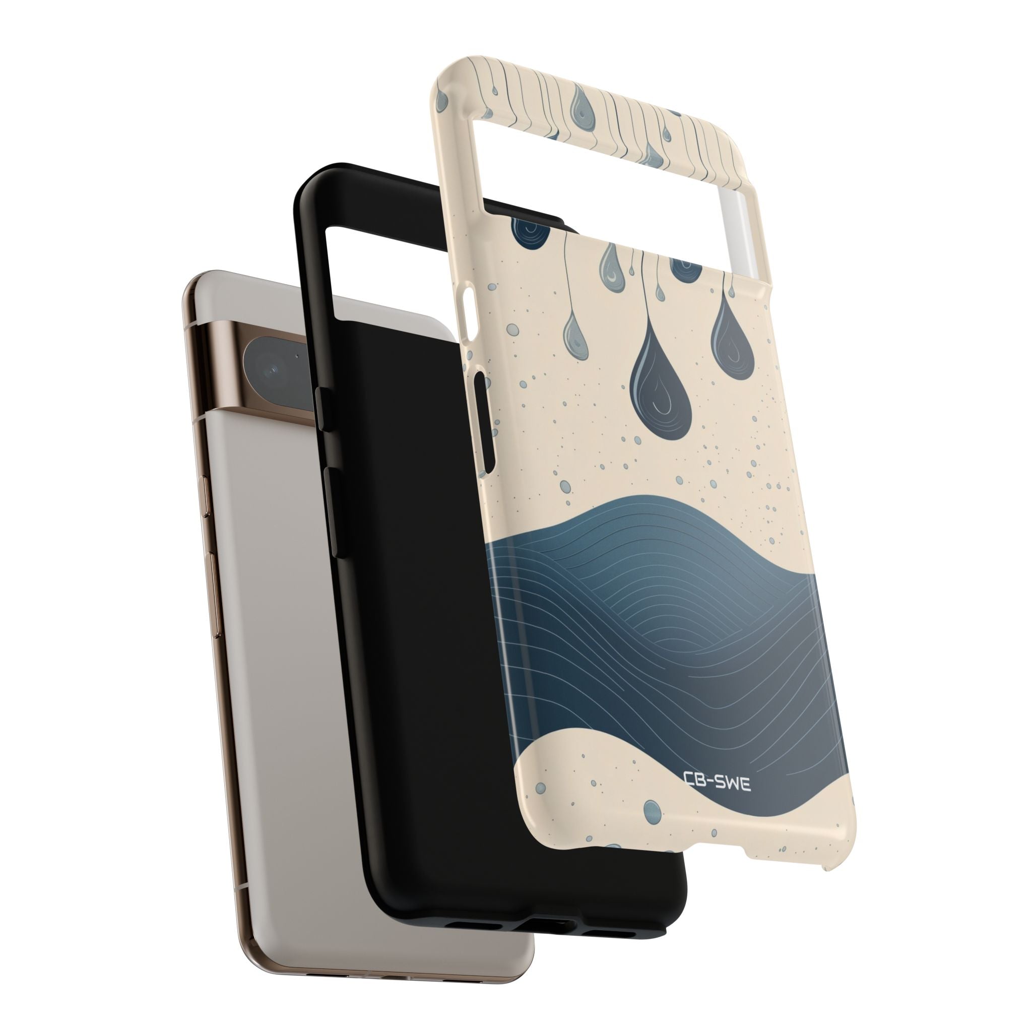 Gentle Waves Flow - Google Pixel Case