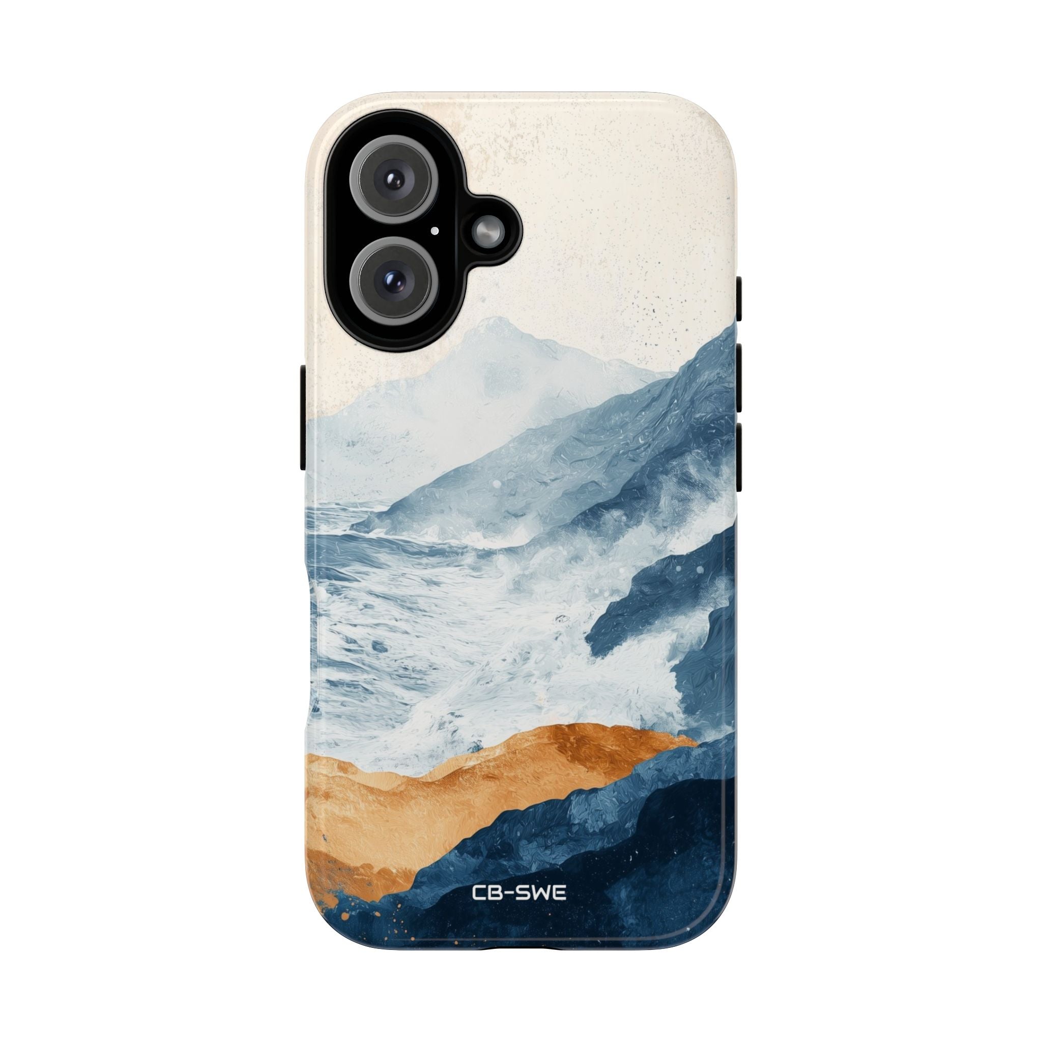 Waves Embrace Shore - iPhone Case