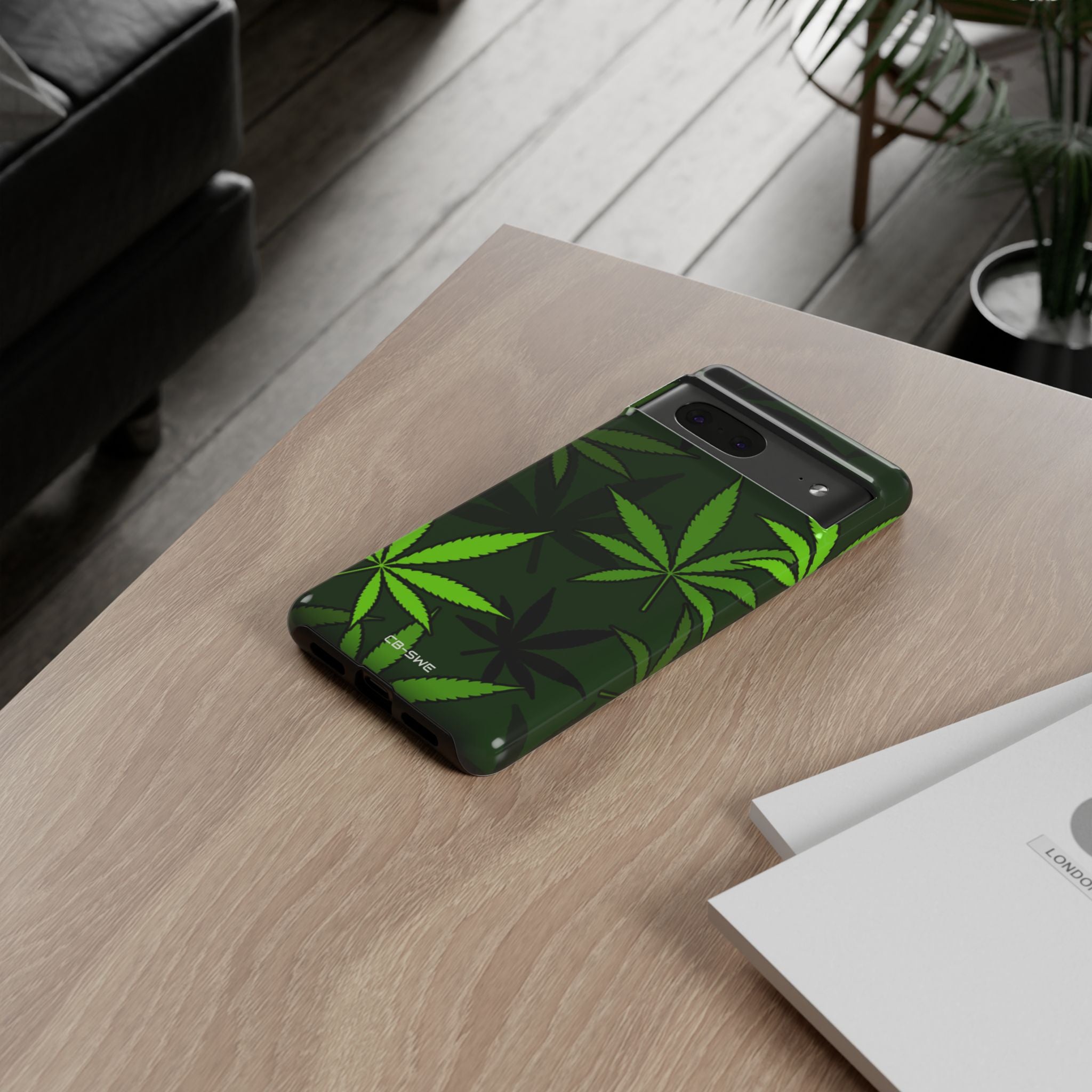 Green Leaf Symmetry - Google Pixel Case