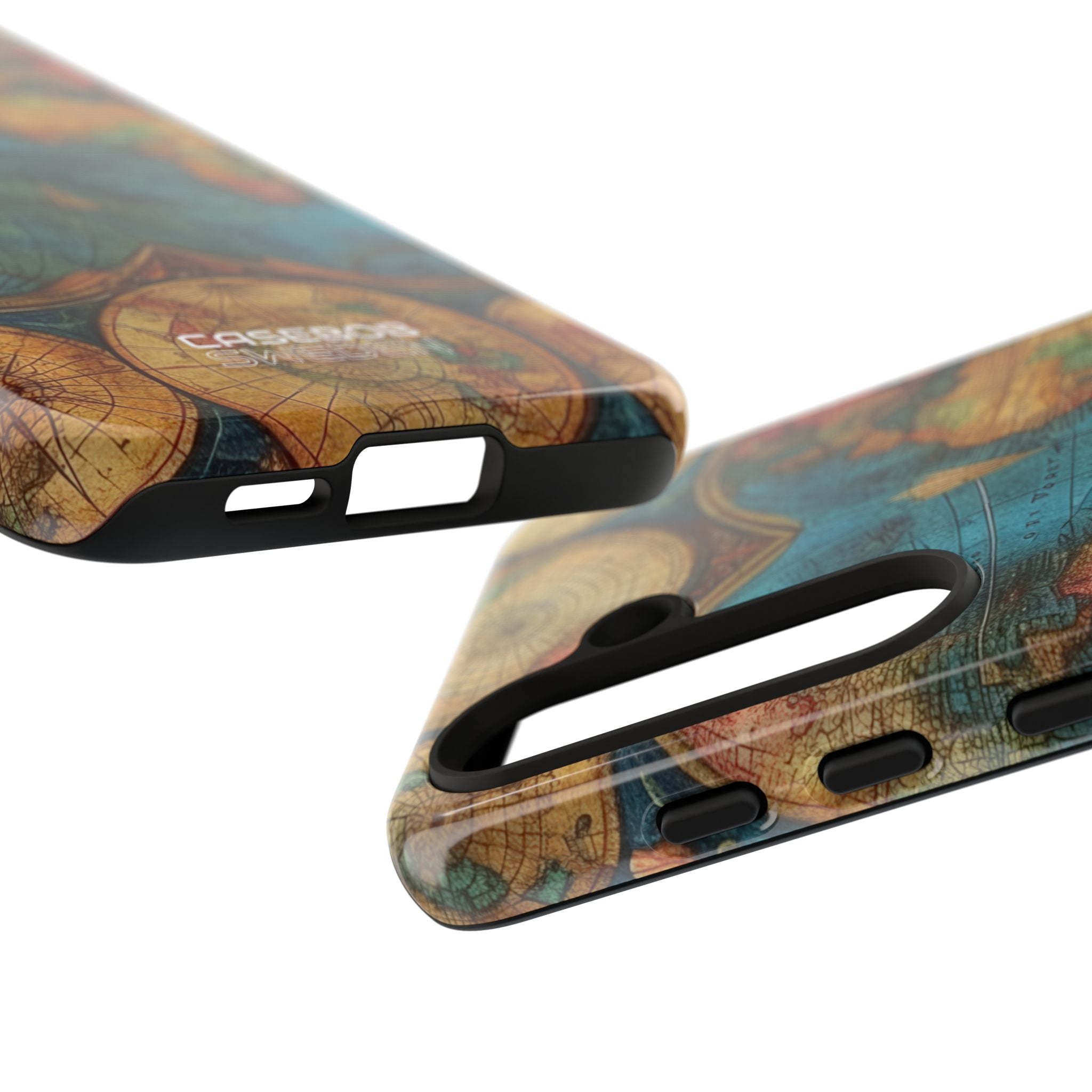 Vintage World Map Samsung S24 - Tough