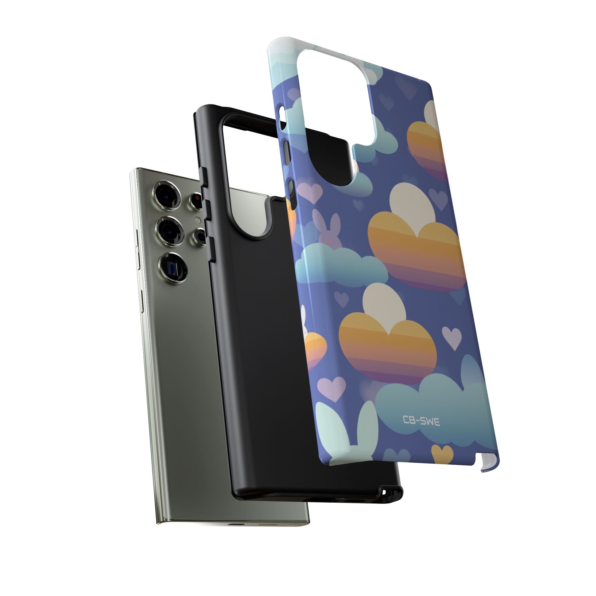 Bunnies Dance Among Clouds - Samsung Case