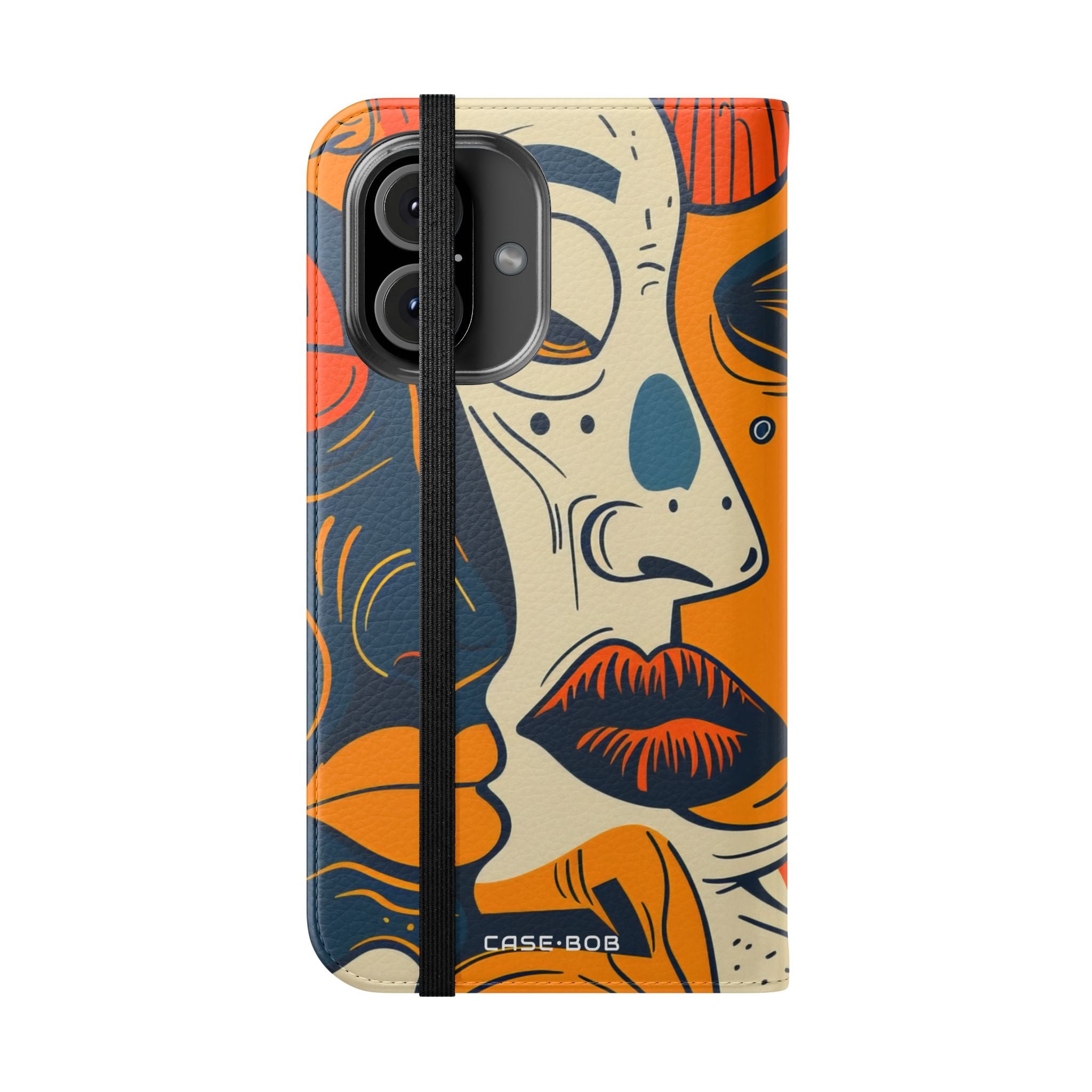 Overlapping Faces - iPhone 16 Case - Wallet