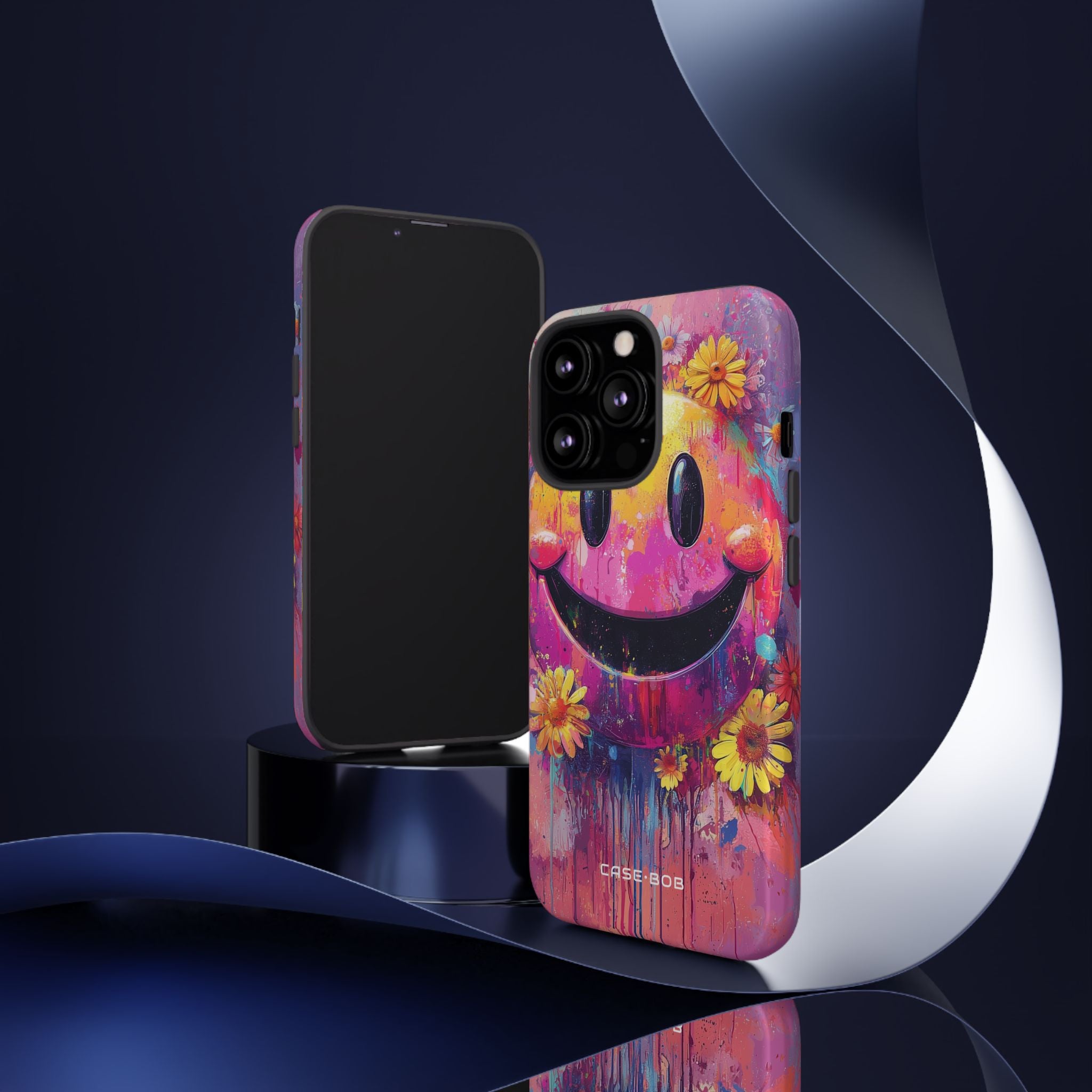 Smiley Bloom iPhone 13 Pro Case - Tough