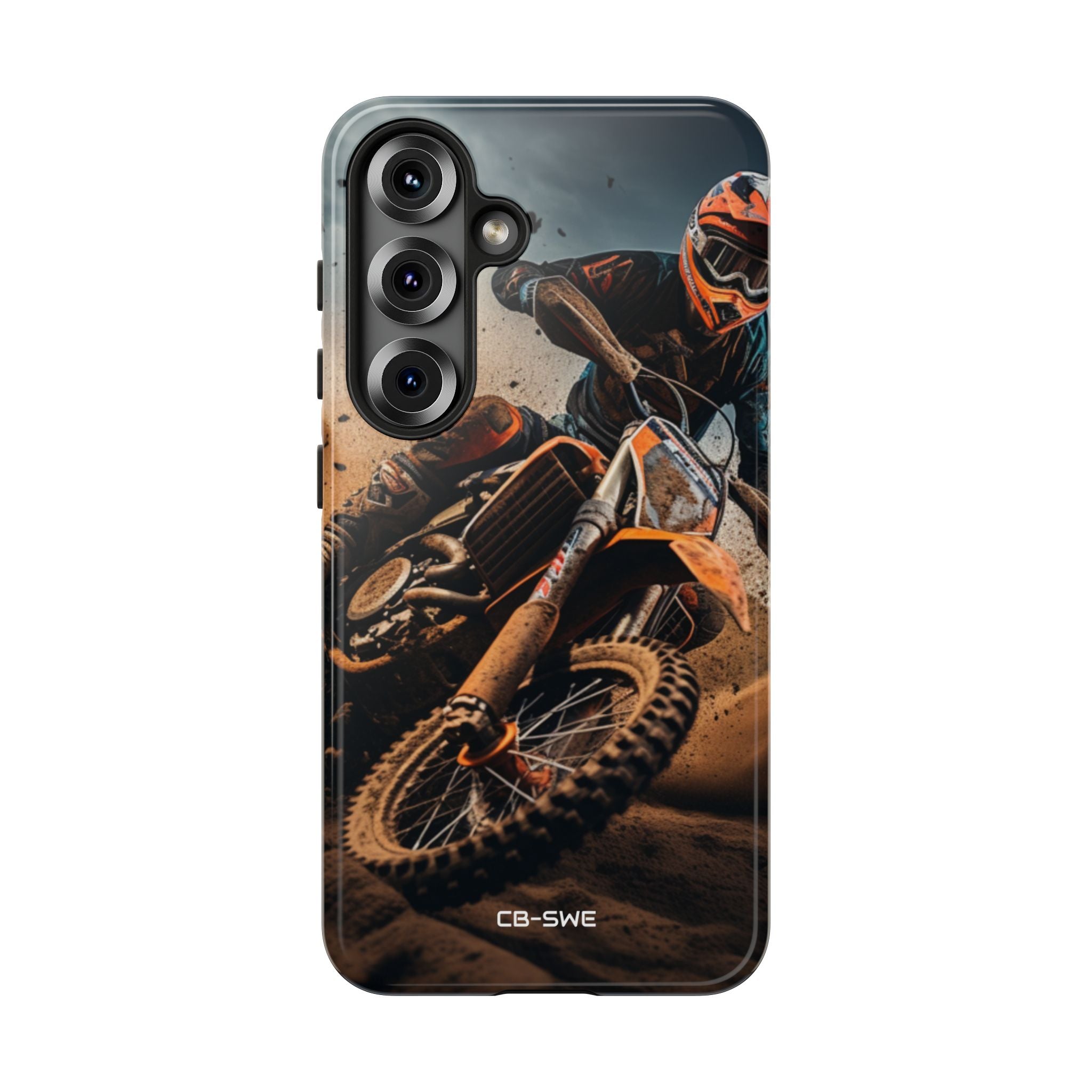 Rider Amidst Desert Fury - Samsung Case