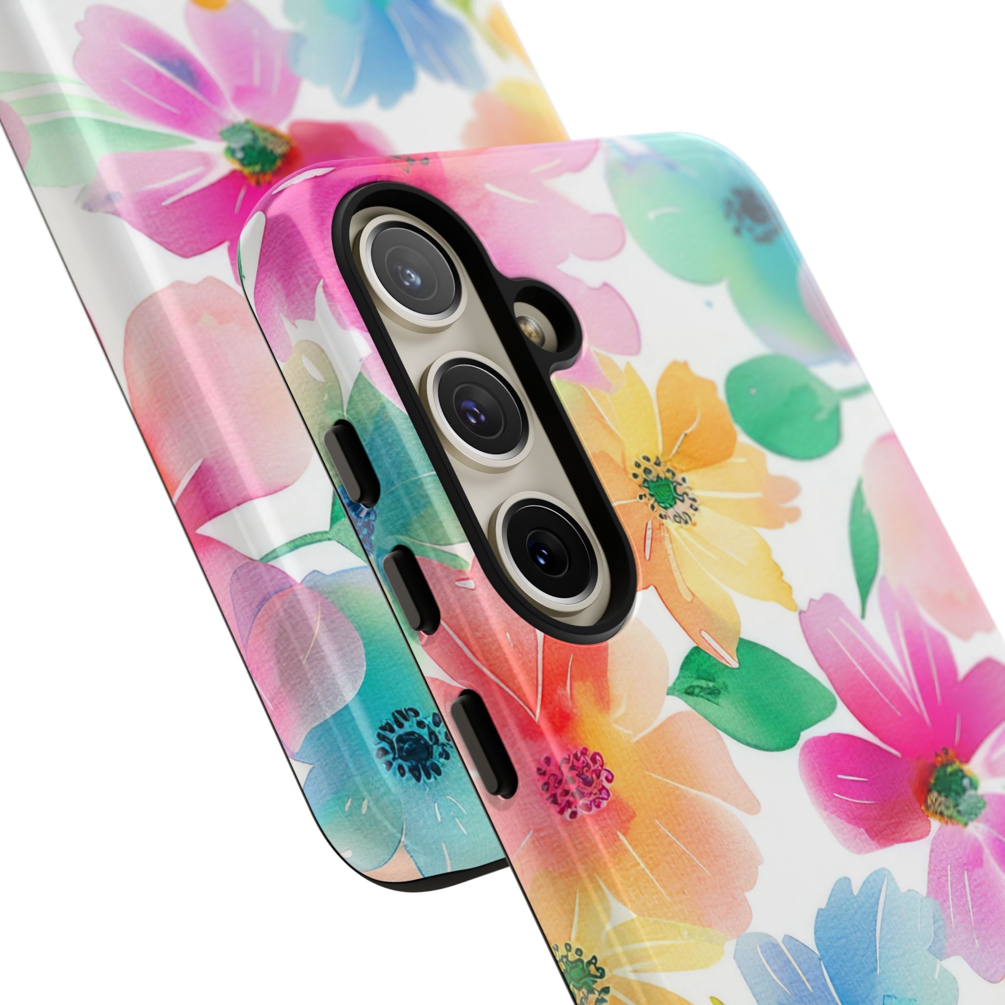 Vibrant Floral Impression - Samsung Case