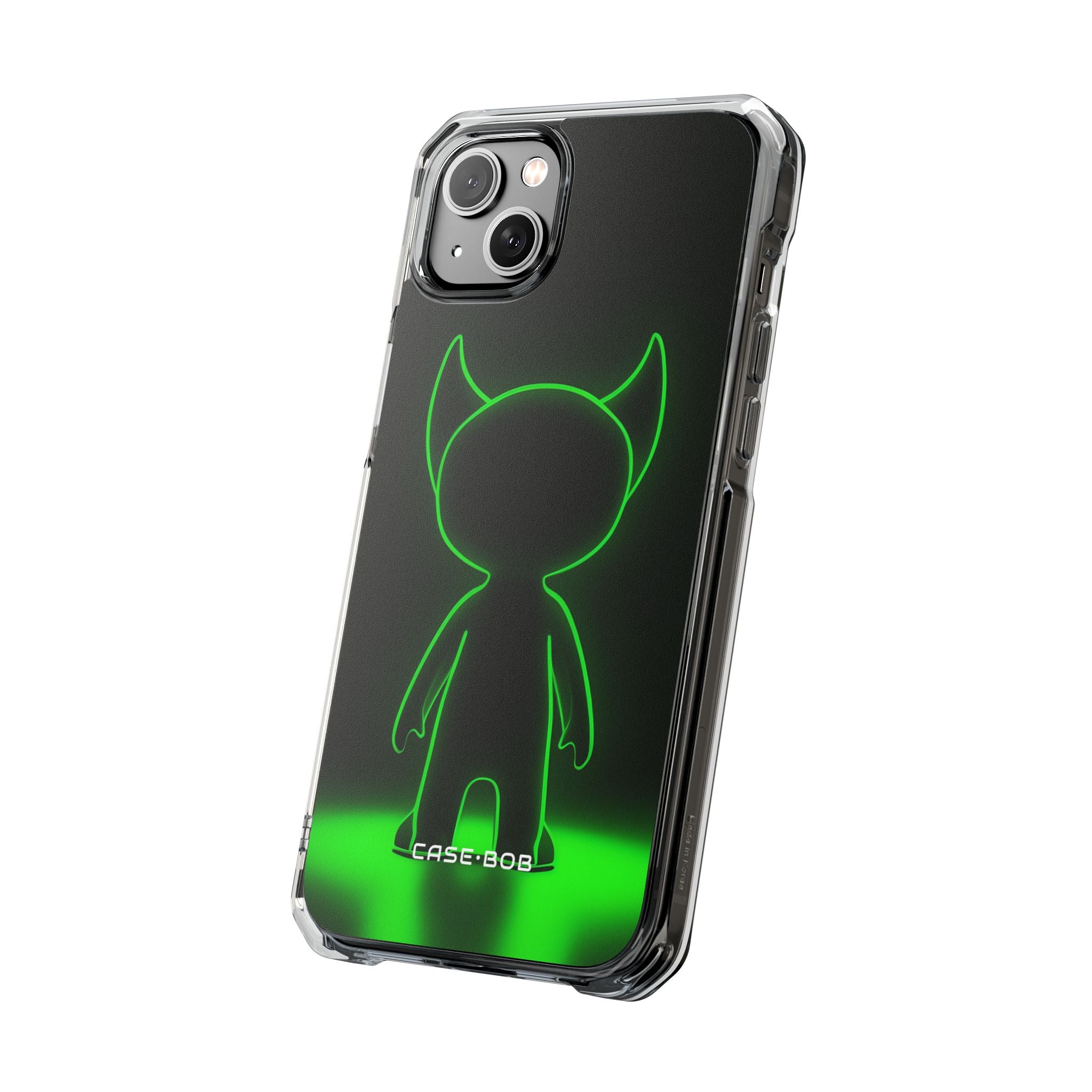 Neon Horned Glow iPhone 14 Plus Case - Impact