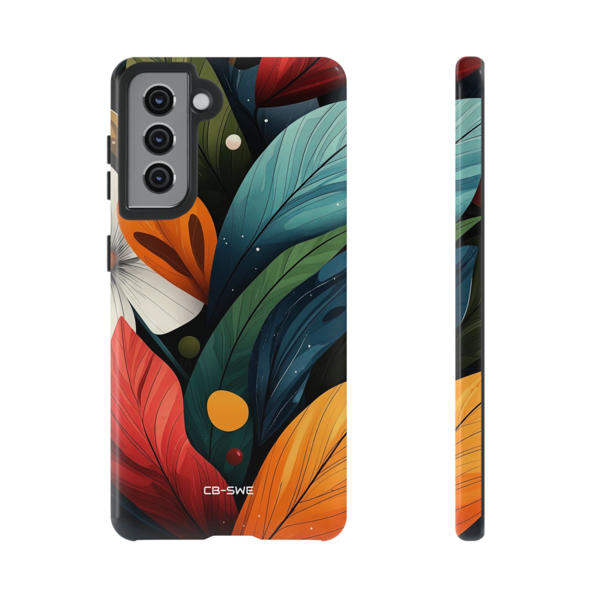 Vibrant Floral Symphony - Samsung Case