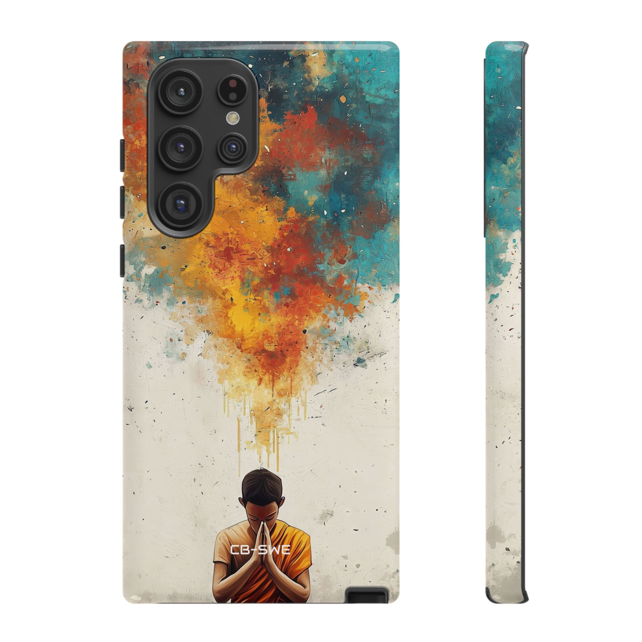 Monk Embracing Enlightenment - Samsung Case