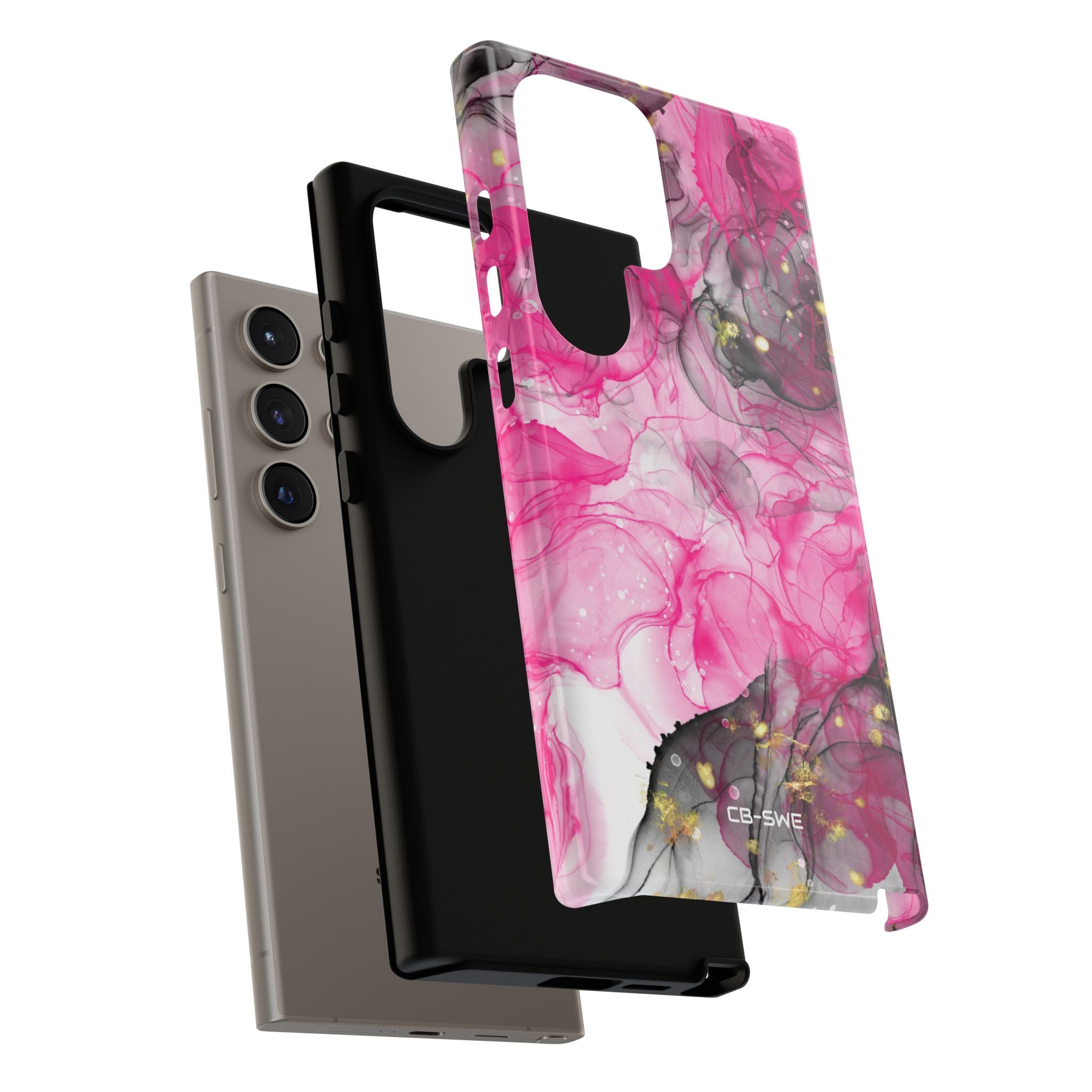 Vibrant Pink Swirls - Samsung Case