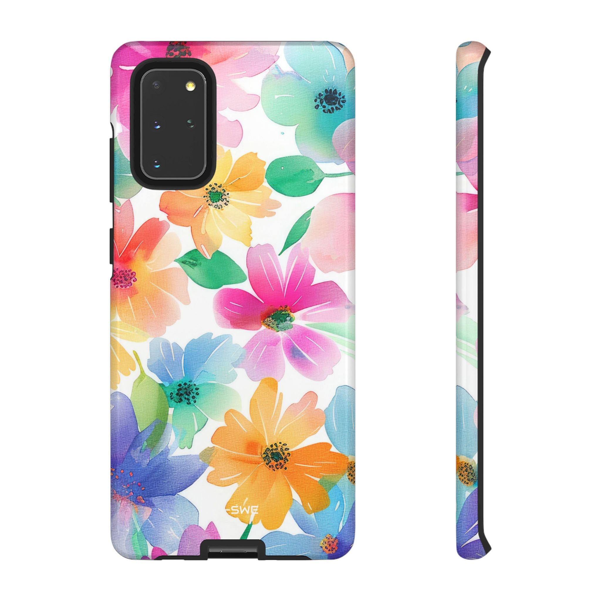 Vibrant Floral Impression - Samsung Case