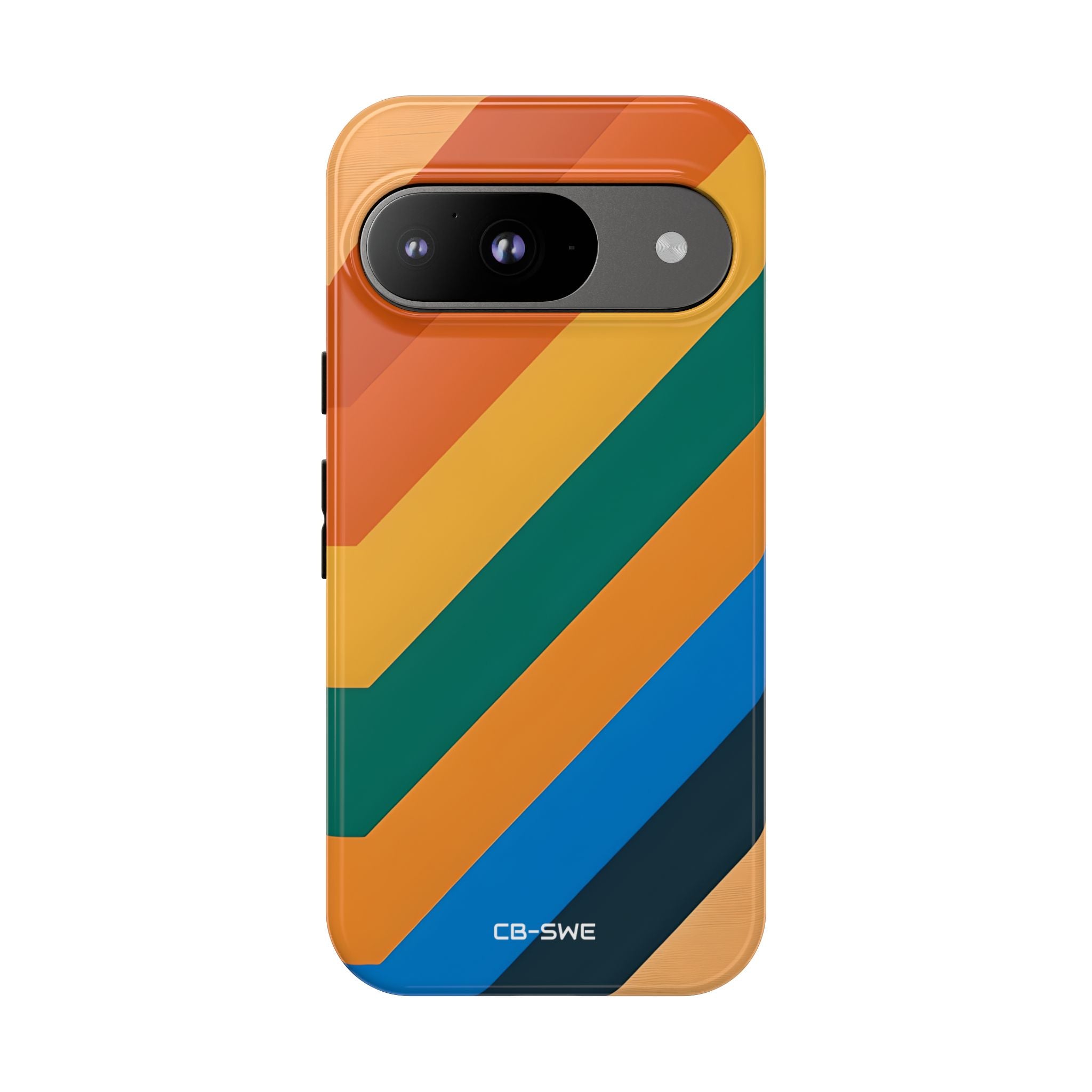 Vibrant Geometric Harmony - Google Pixel Case