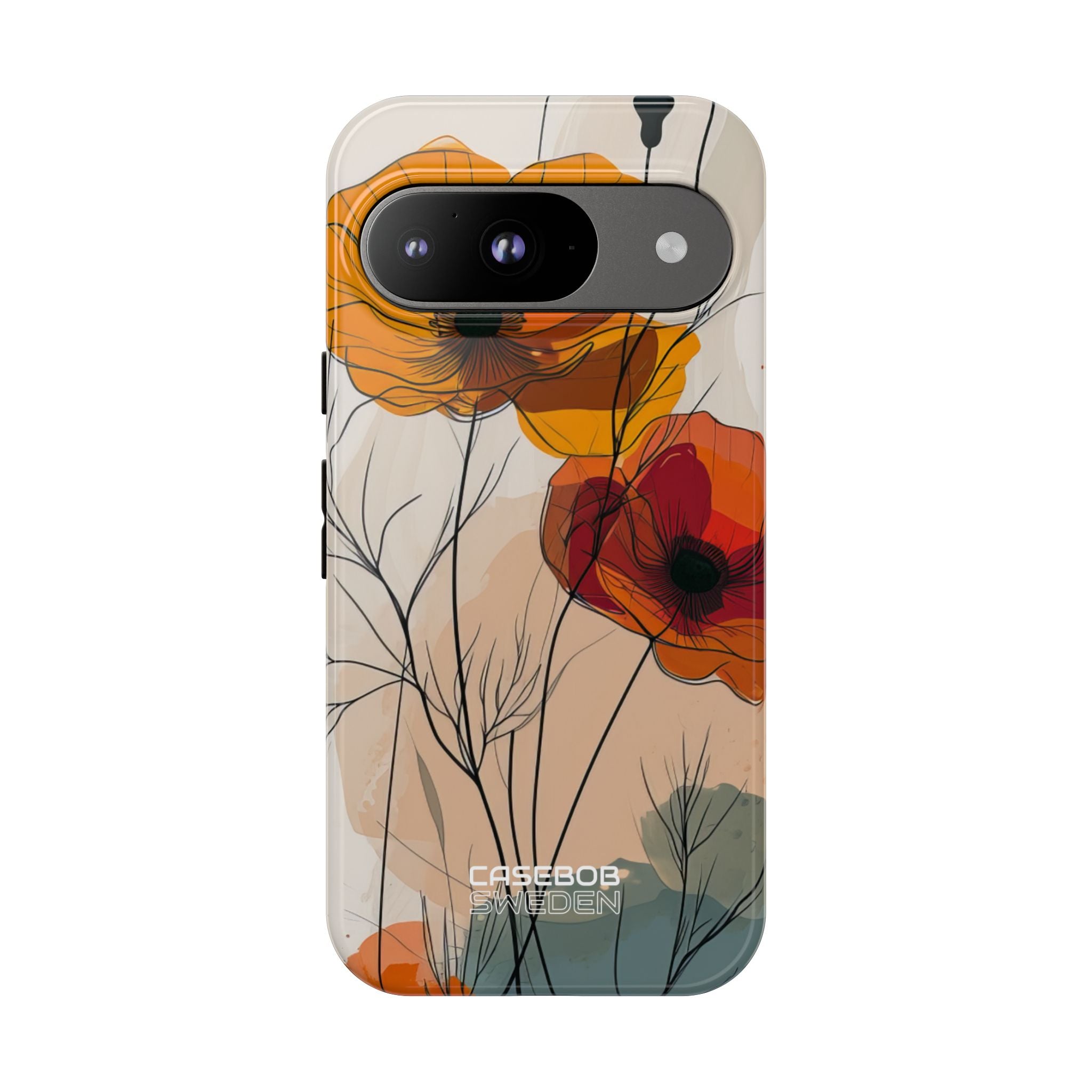 Golden Bloom Dance Google Pixel 9 - Tough