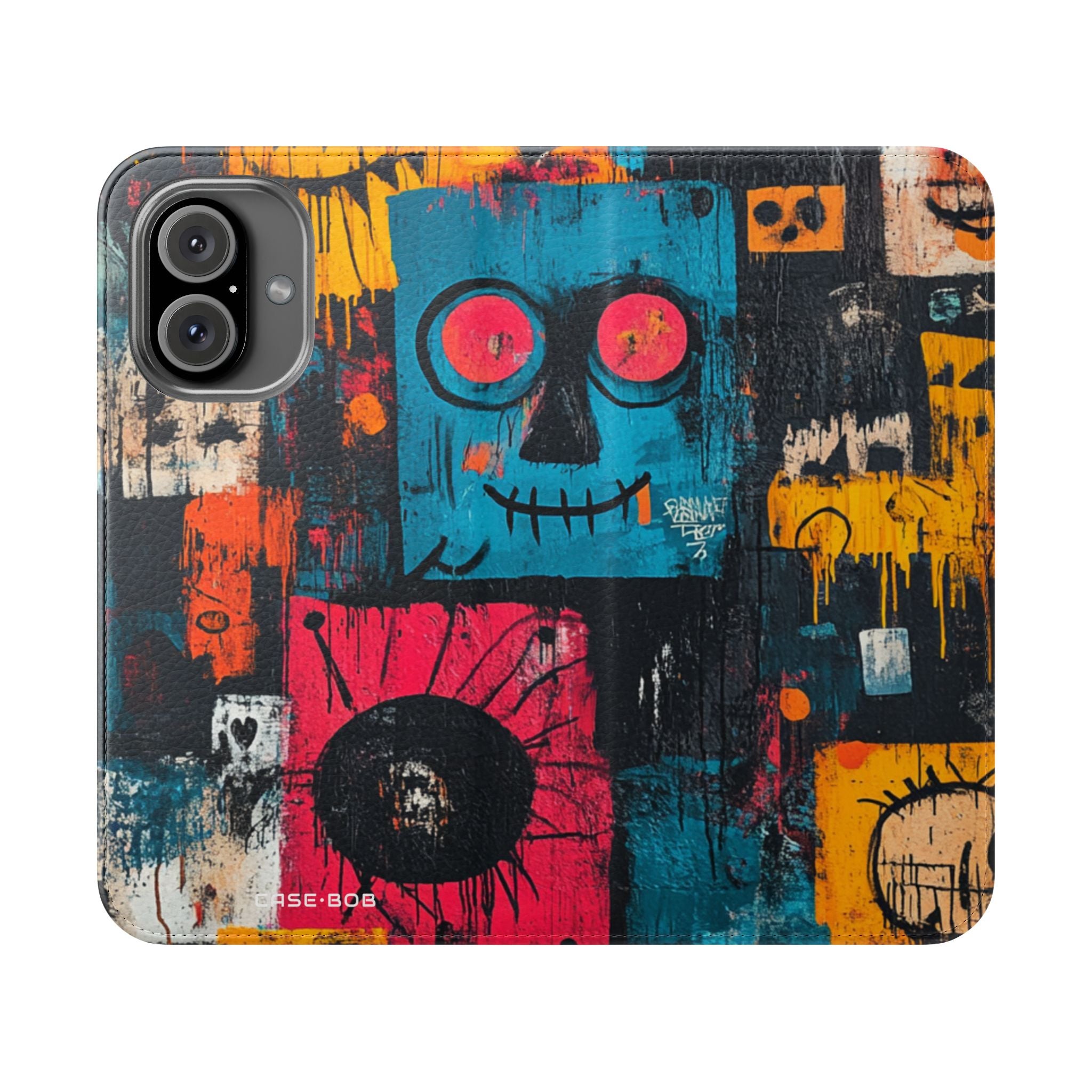 Turquoise Grin - iPhone 16 Case - Wallet