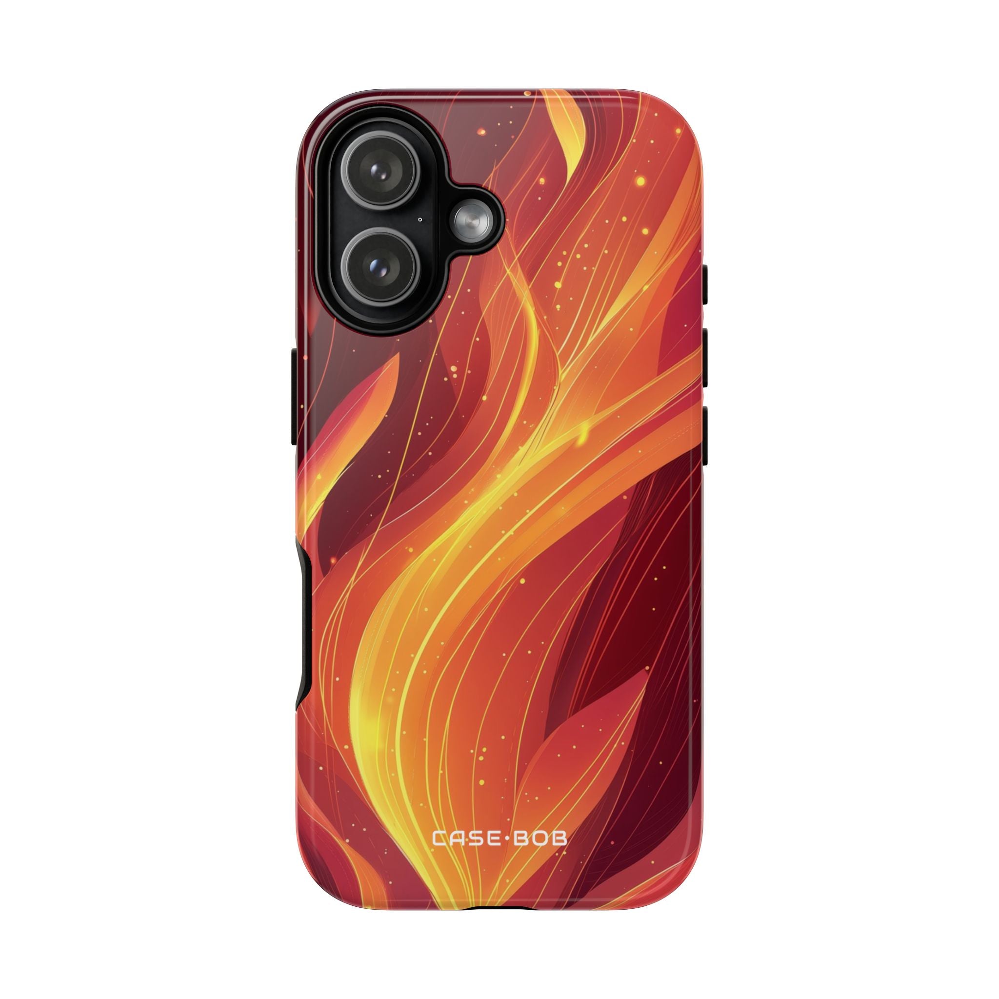 Flaming Flow iPhone 17 Case - Tough