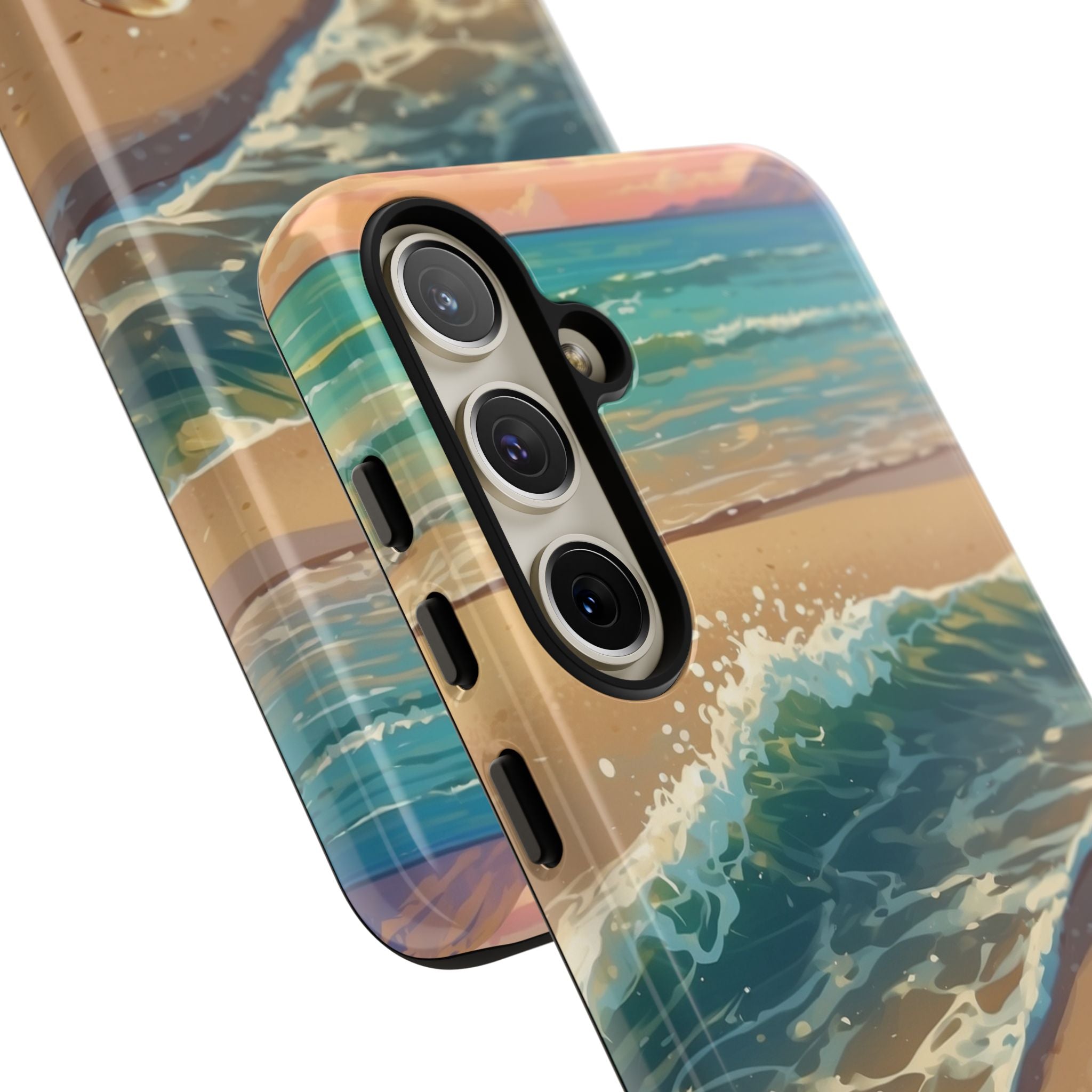 Seashells Kiss Shore - Samsung Case