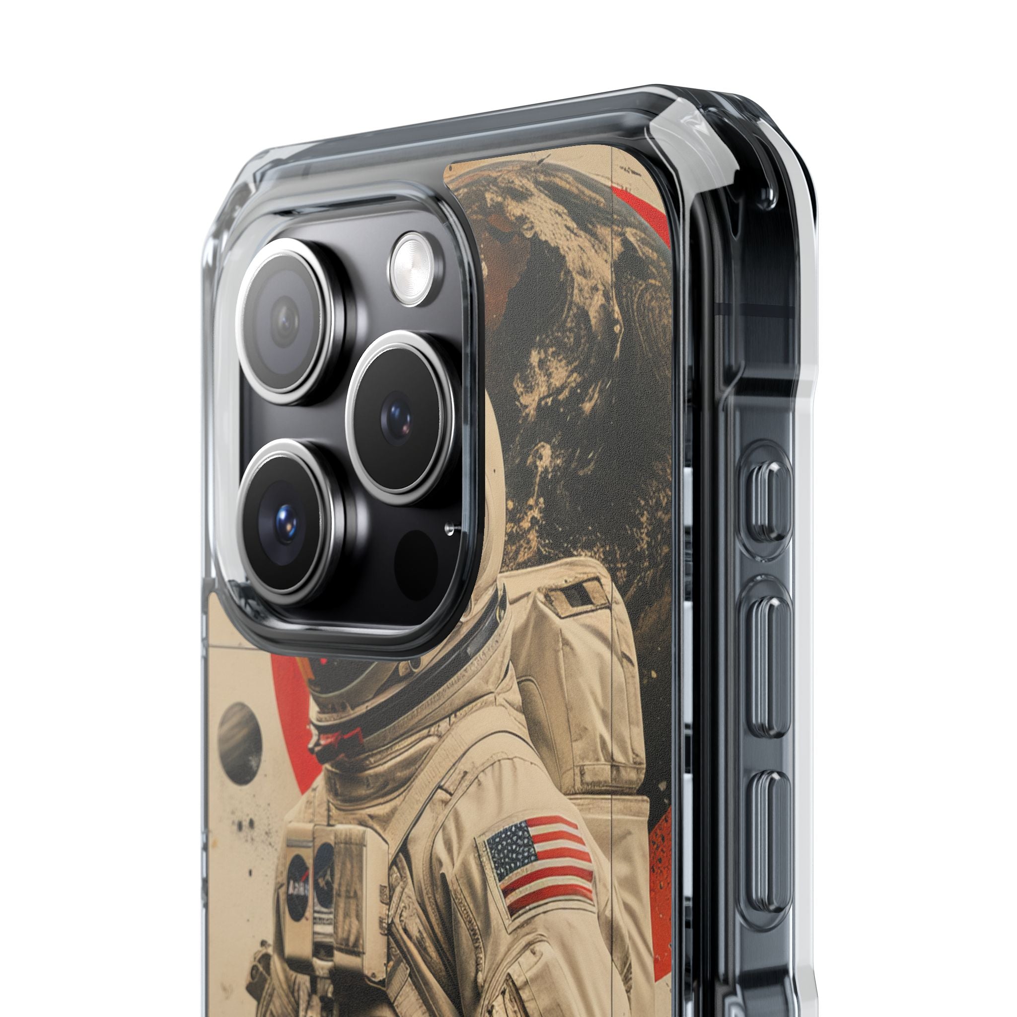 Cosmic Voyager Drift iPhone 15 - Impact Clear+