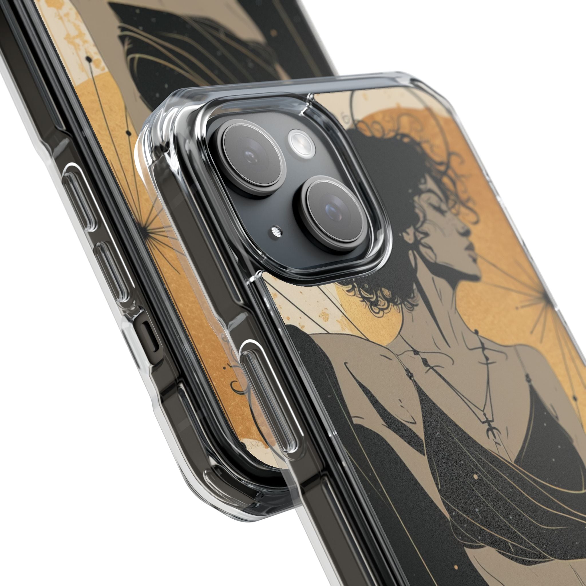 Golden Silence Motion iPhone 15 - Impact Clear+