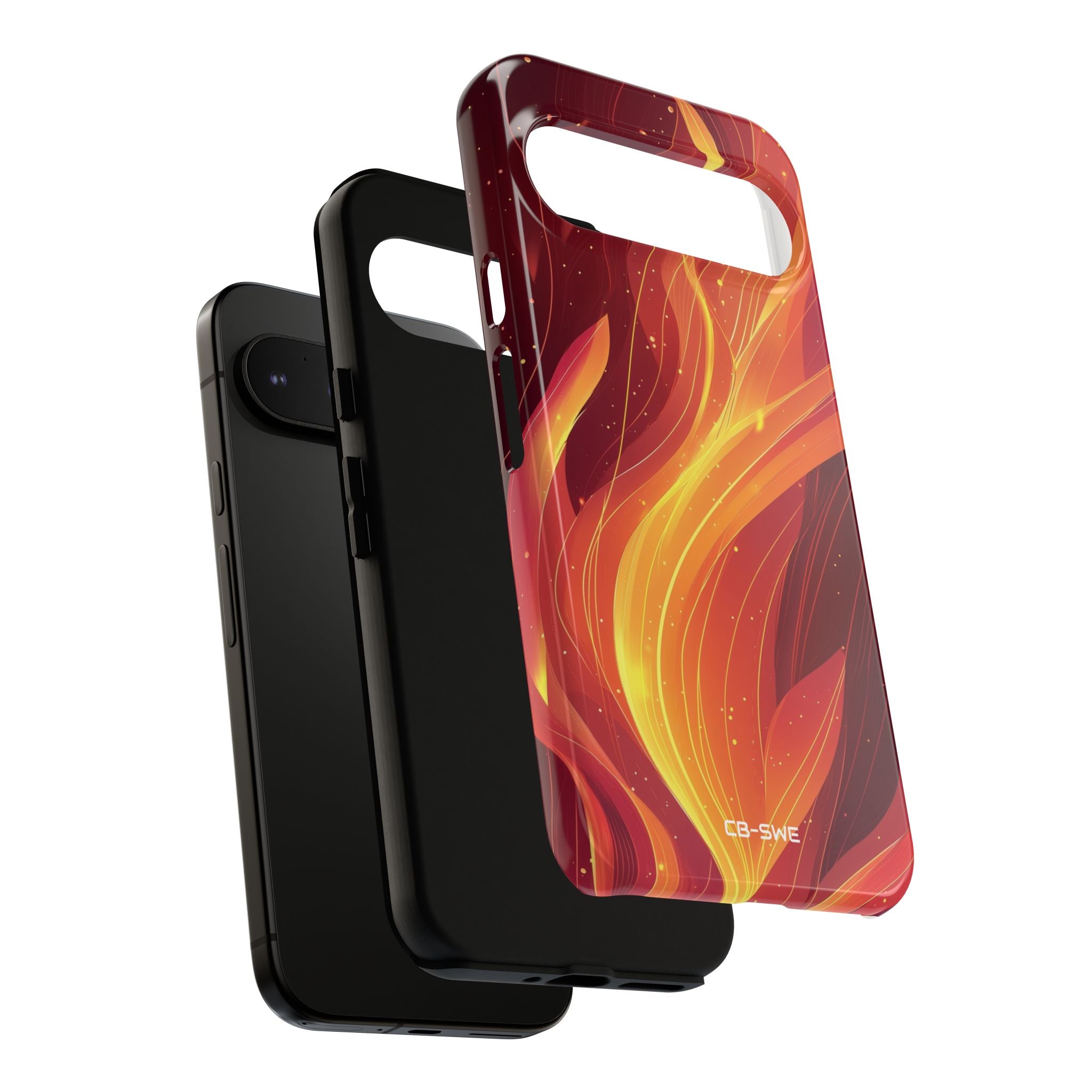 Flames Dance Upward - Google Pixel Case