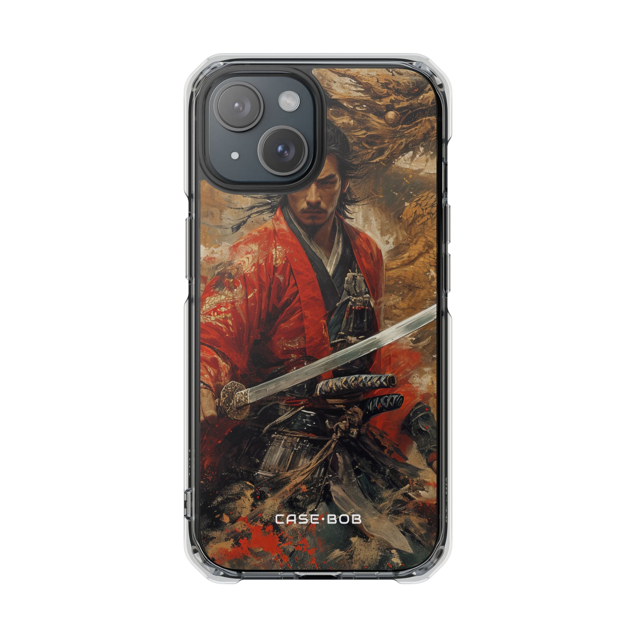 Crimson Samurai iPhone 15 Case - Impact