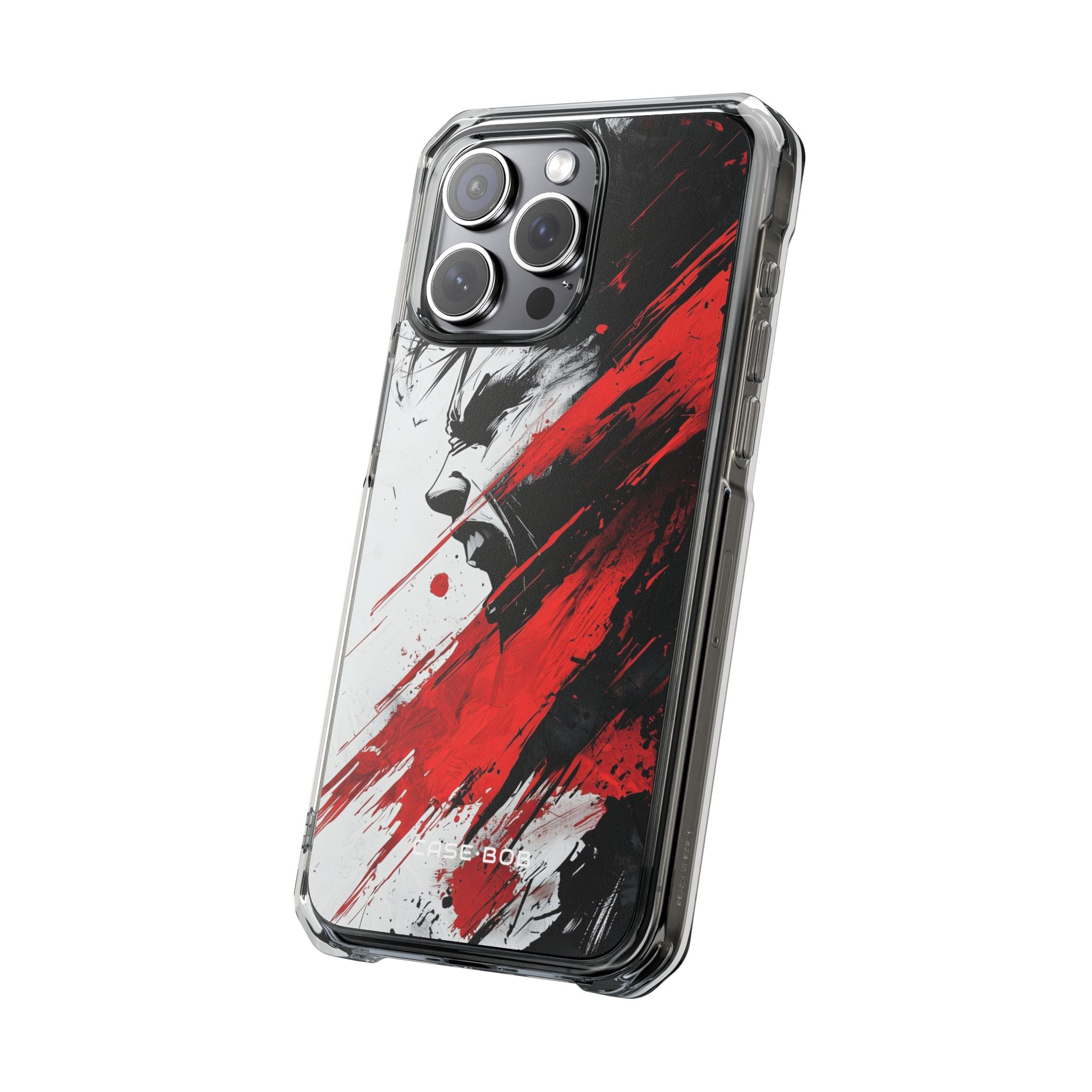 Yelling Profile Burst iPhone 15 Pro Max Case - Impact