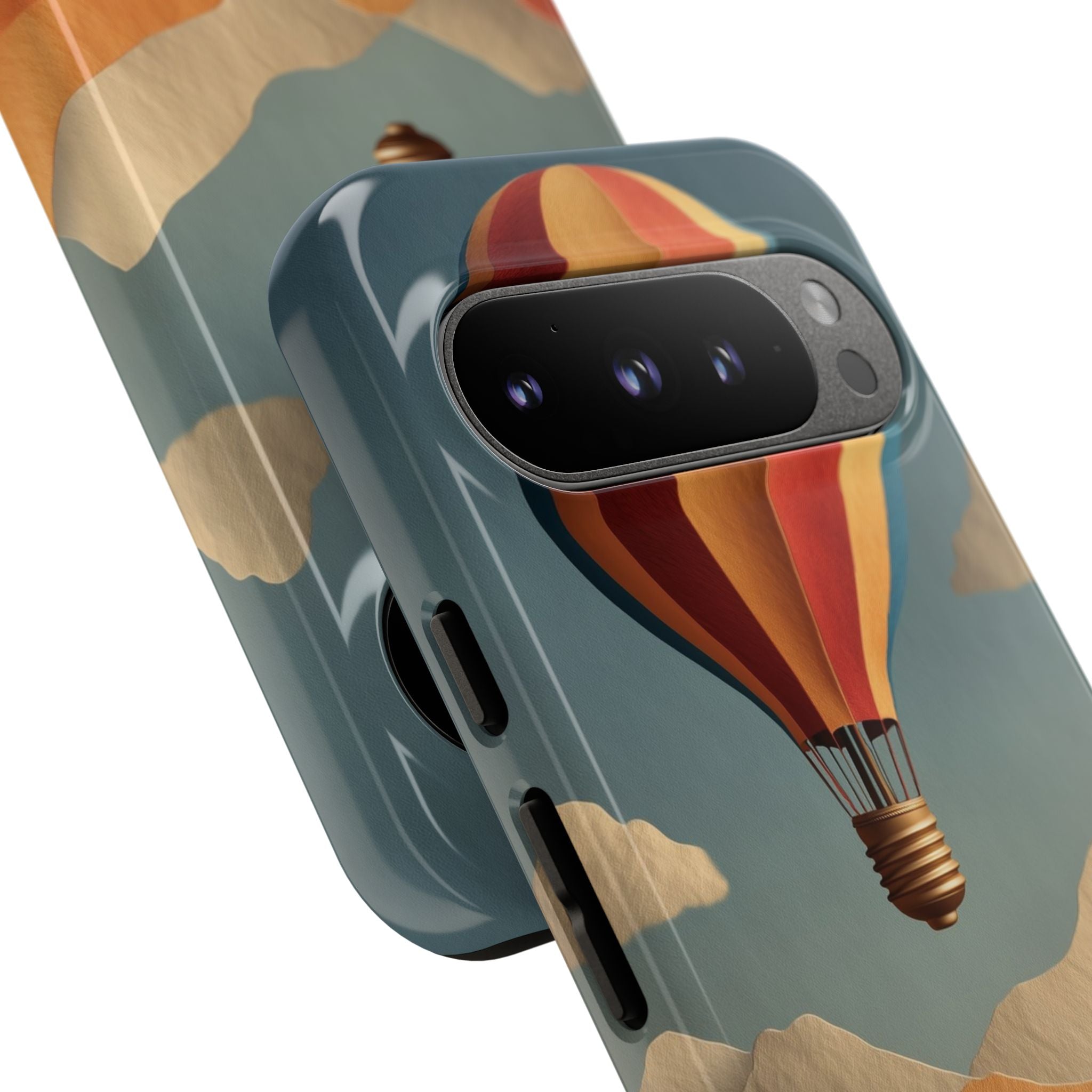 Hot Air Balloon Soars - Google Pixel Case