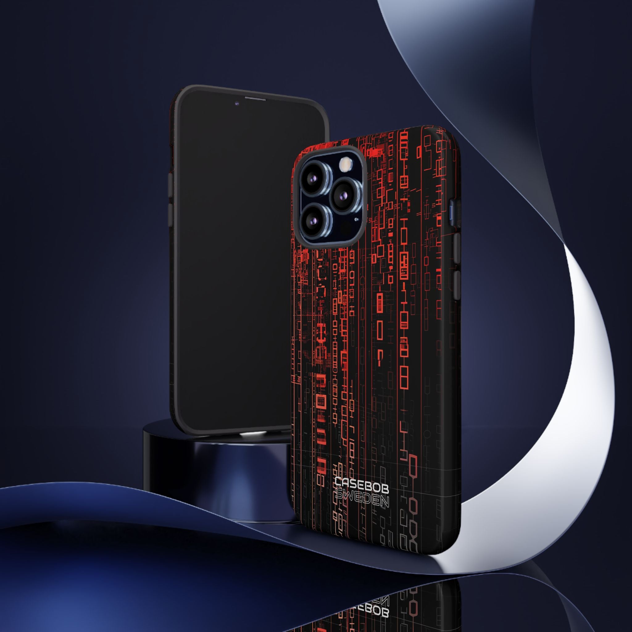 Neon Circuit Dreams iPhone 13 - Tough