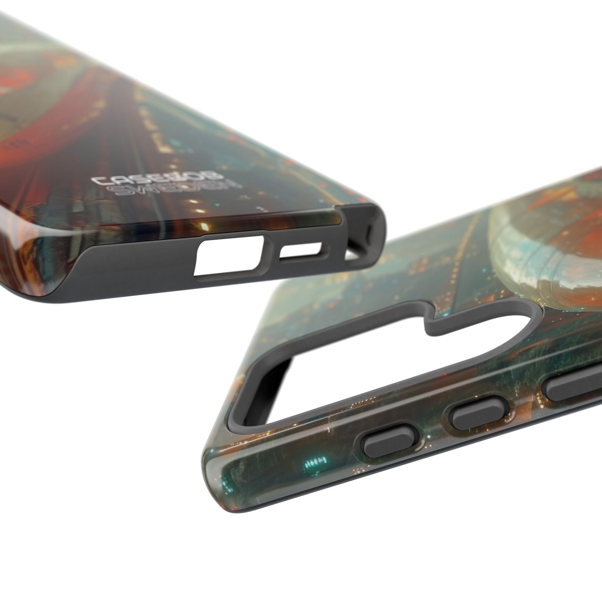 Futuristische Trein Odyssee Samsung S25 - Tough