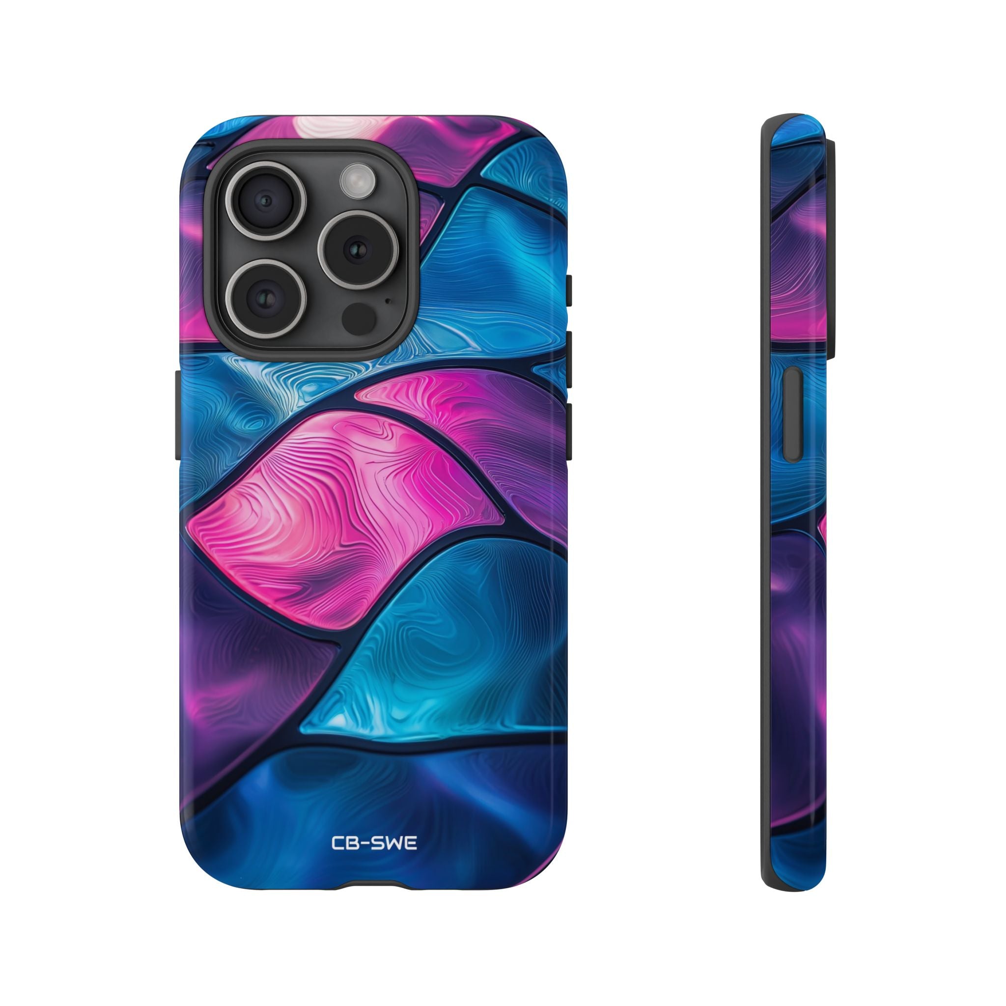 Shimmering Waves Flow - iPhone Case