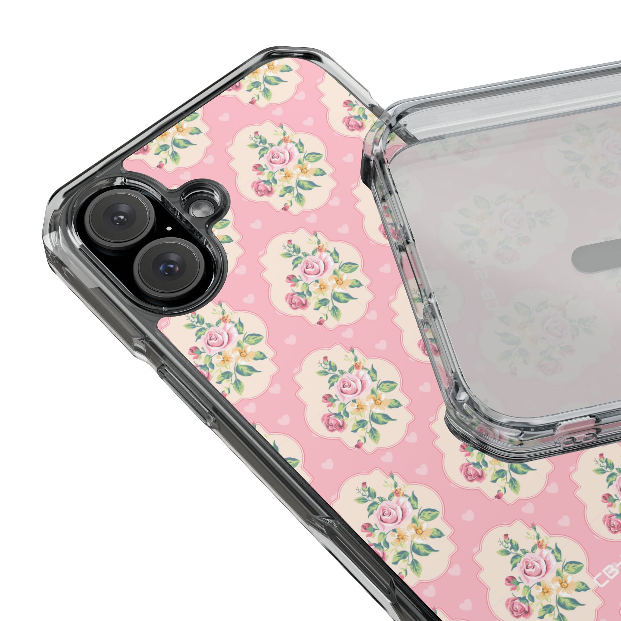 Vintage Floral Romance iPhone Case - Impact