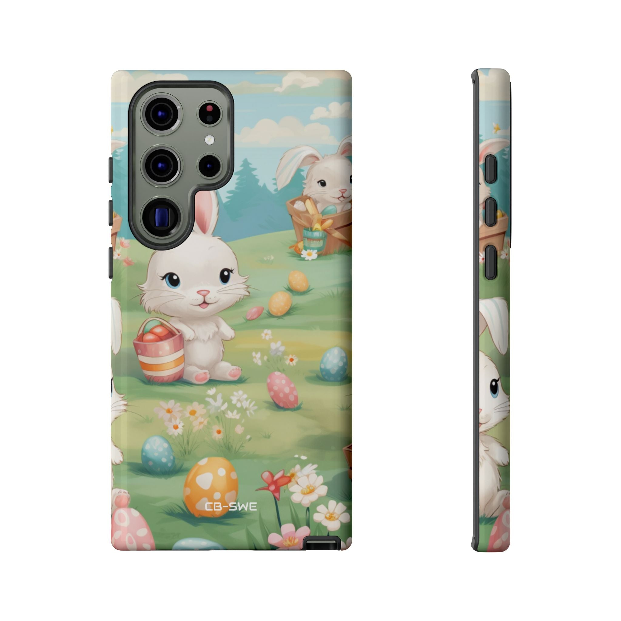 Bunnies Hunt Eggs - Samsung Case