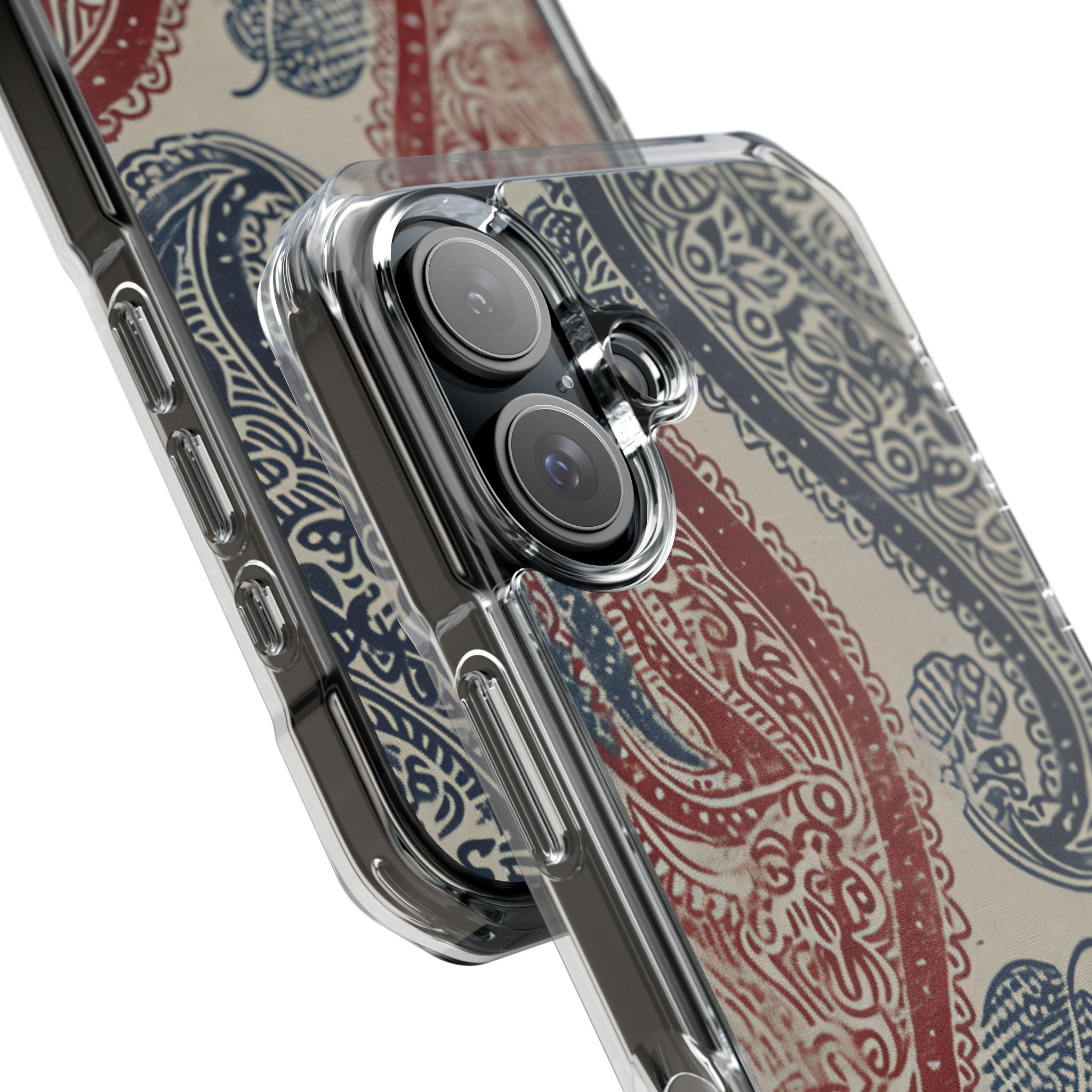Ornate Paisley Swirl iPhone 16 - Impact Clear+